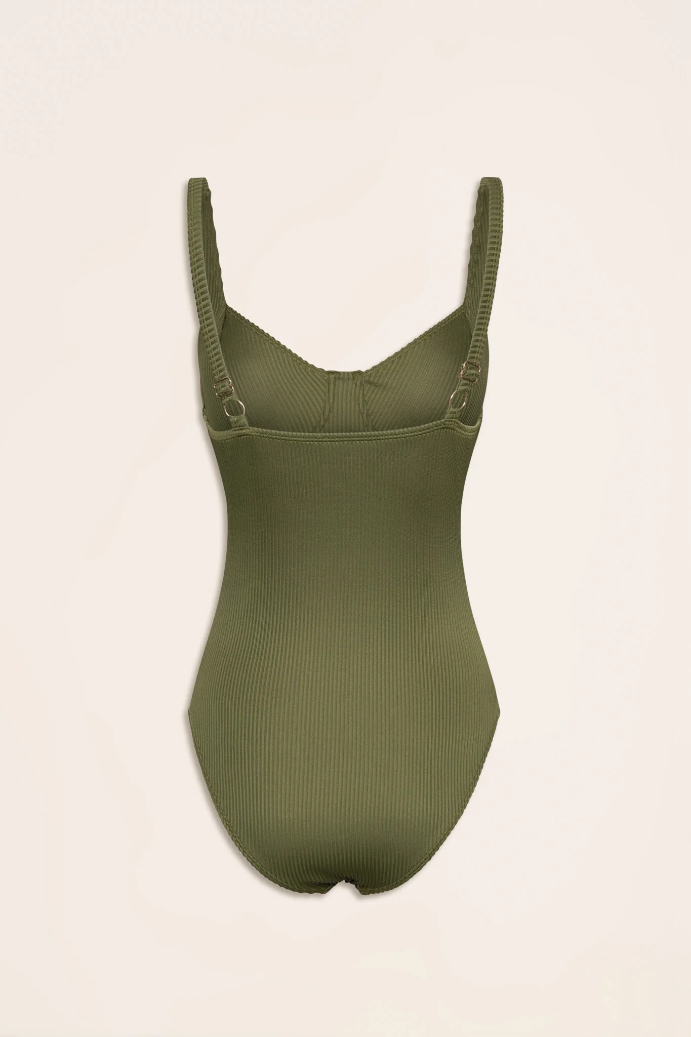 Rib Underwire One Piece - Image 10