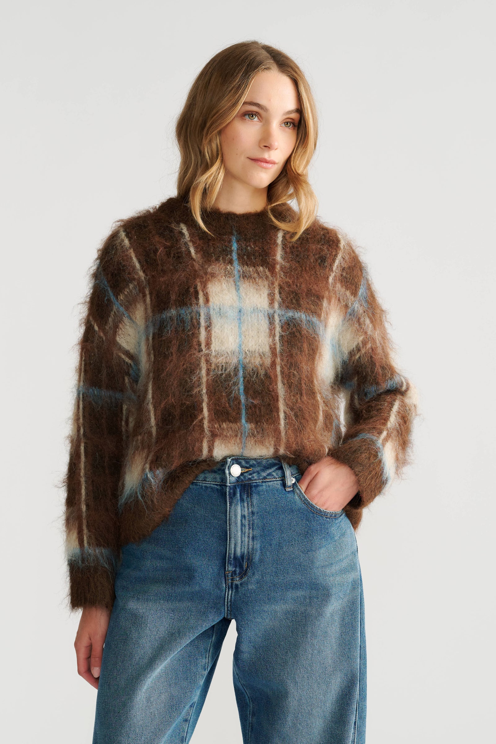 Riley Crew Neck Knit Jumper - Image 2