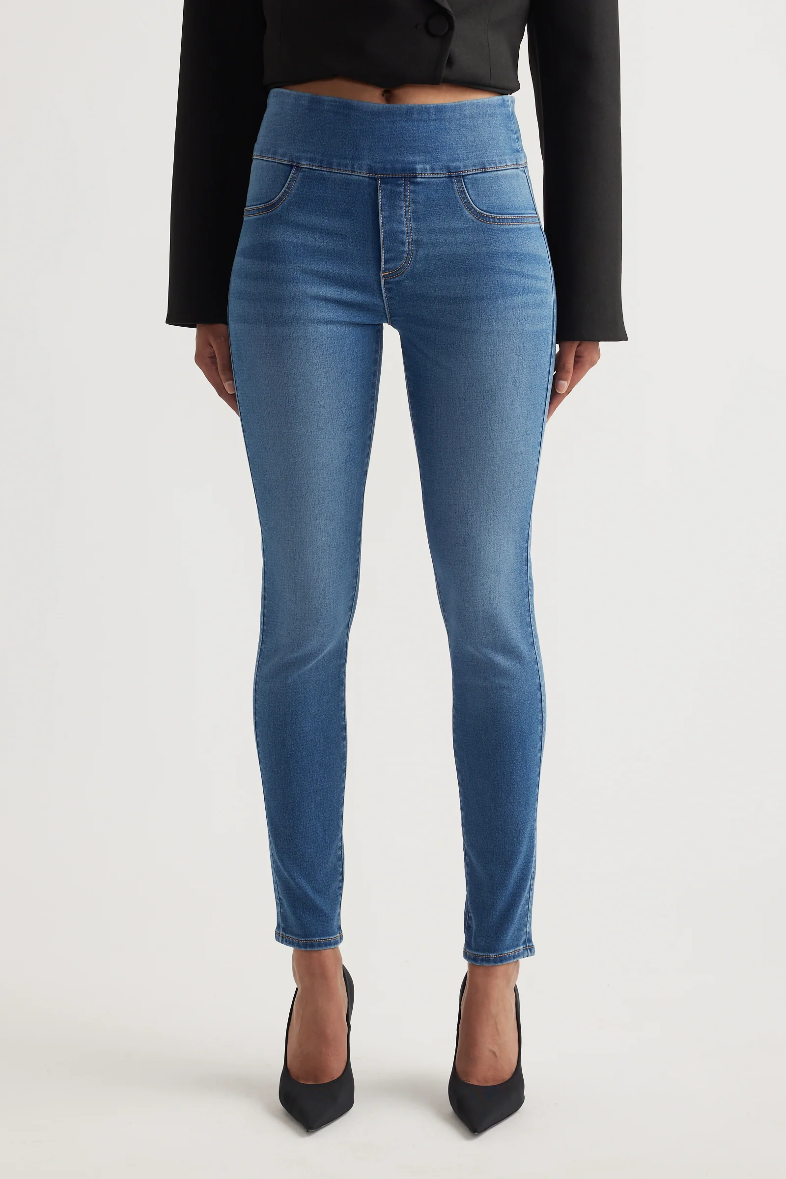 Riley High Rise Skinny Jeans - Image 2