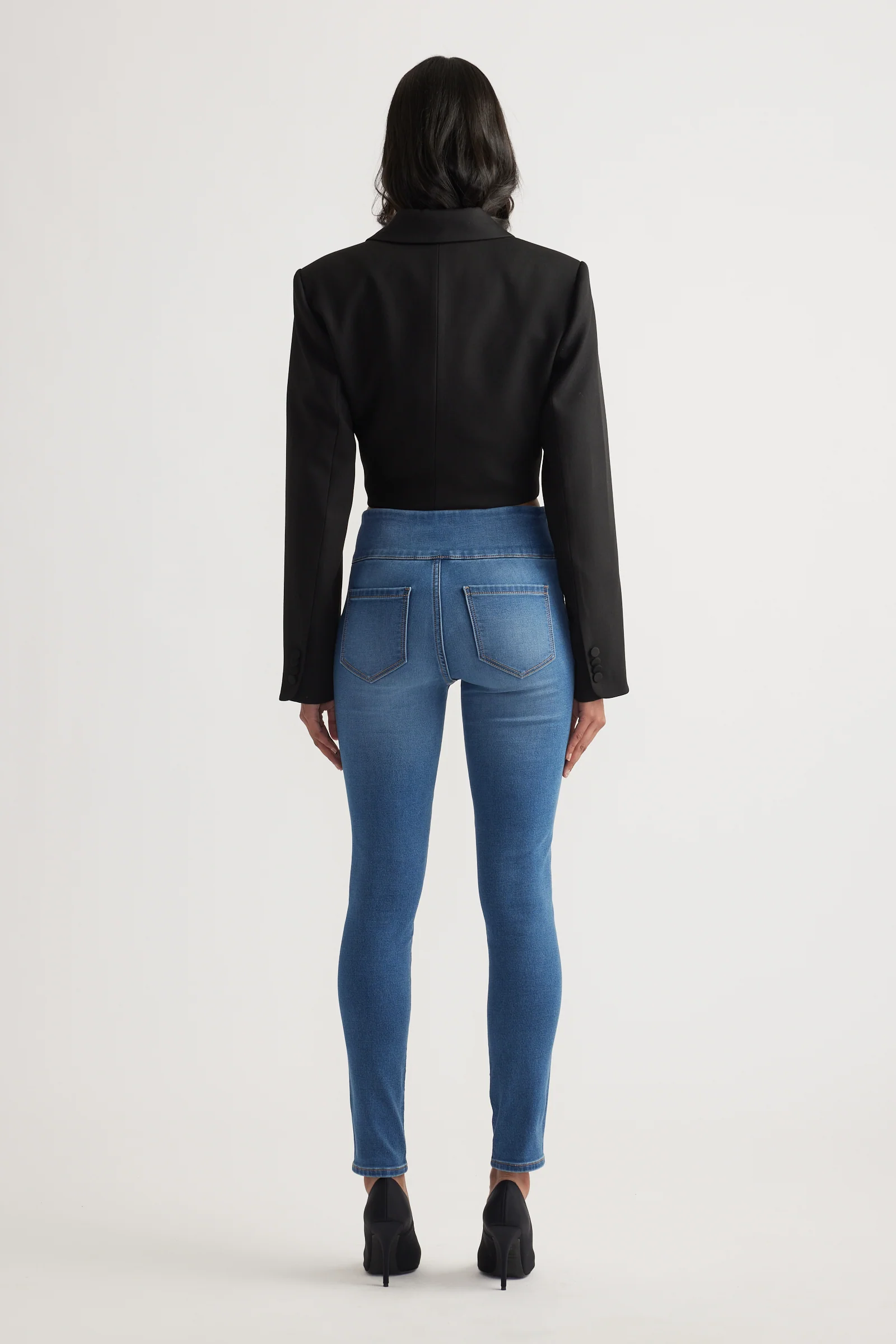 Riley High Rise Skinny Jeans - Image 3