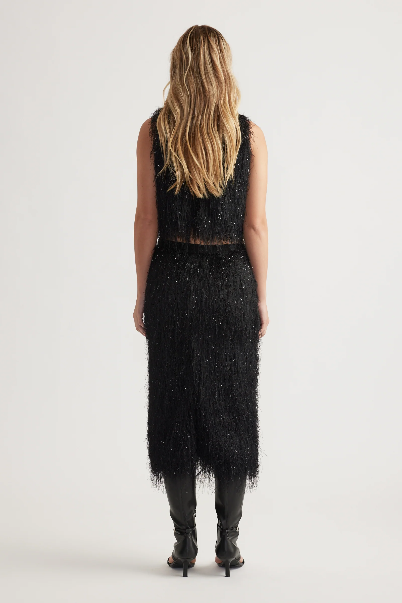 Rue Lurex Fringed Shell Top - Image 3