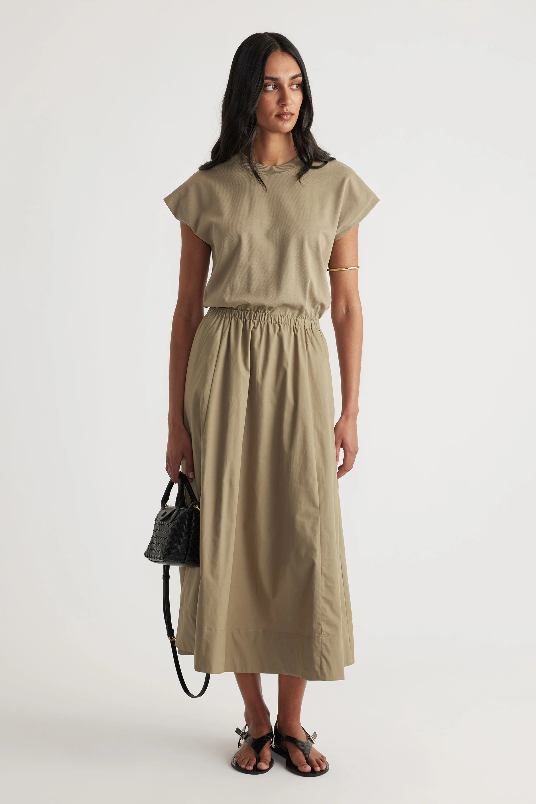 Sadie Spliced Maxi Dress