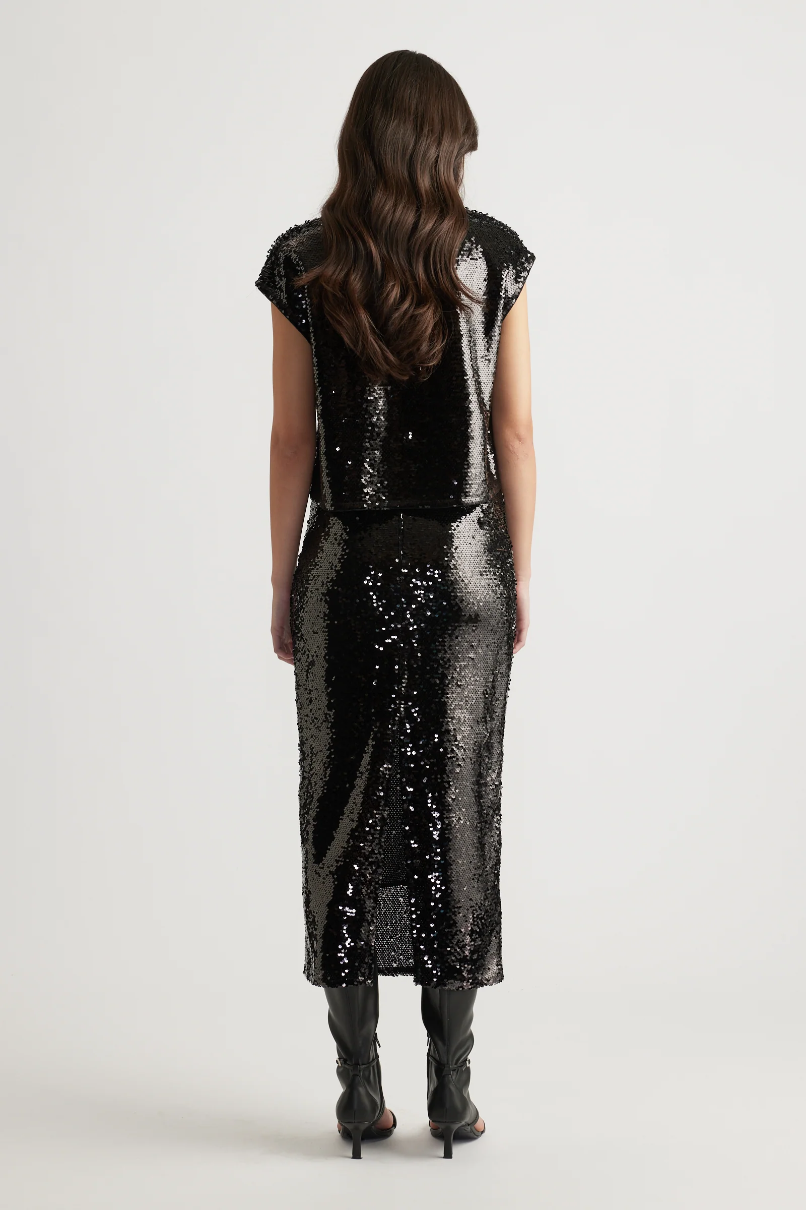 Selena Sequin Shell Top - Image 3