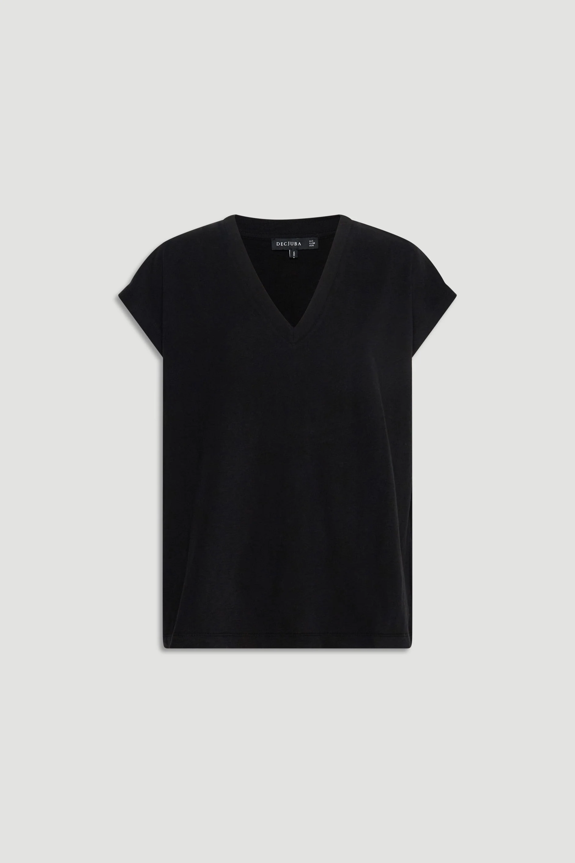 Shay Slub V Neck Tee - Image 4
