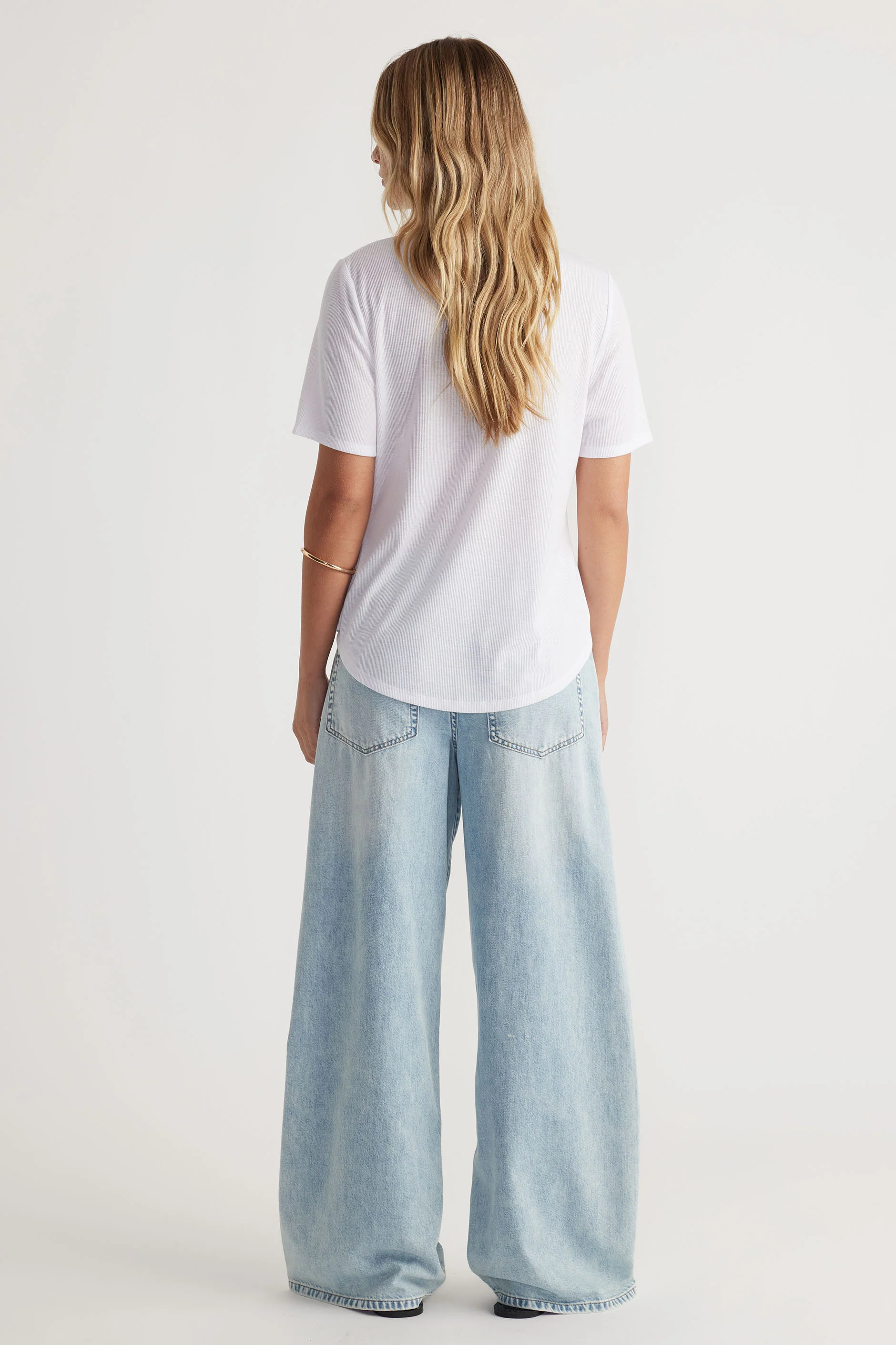Short Sleeve Henley Top - Image 3