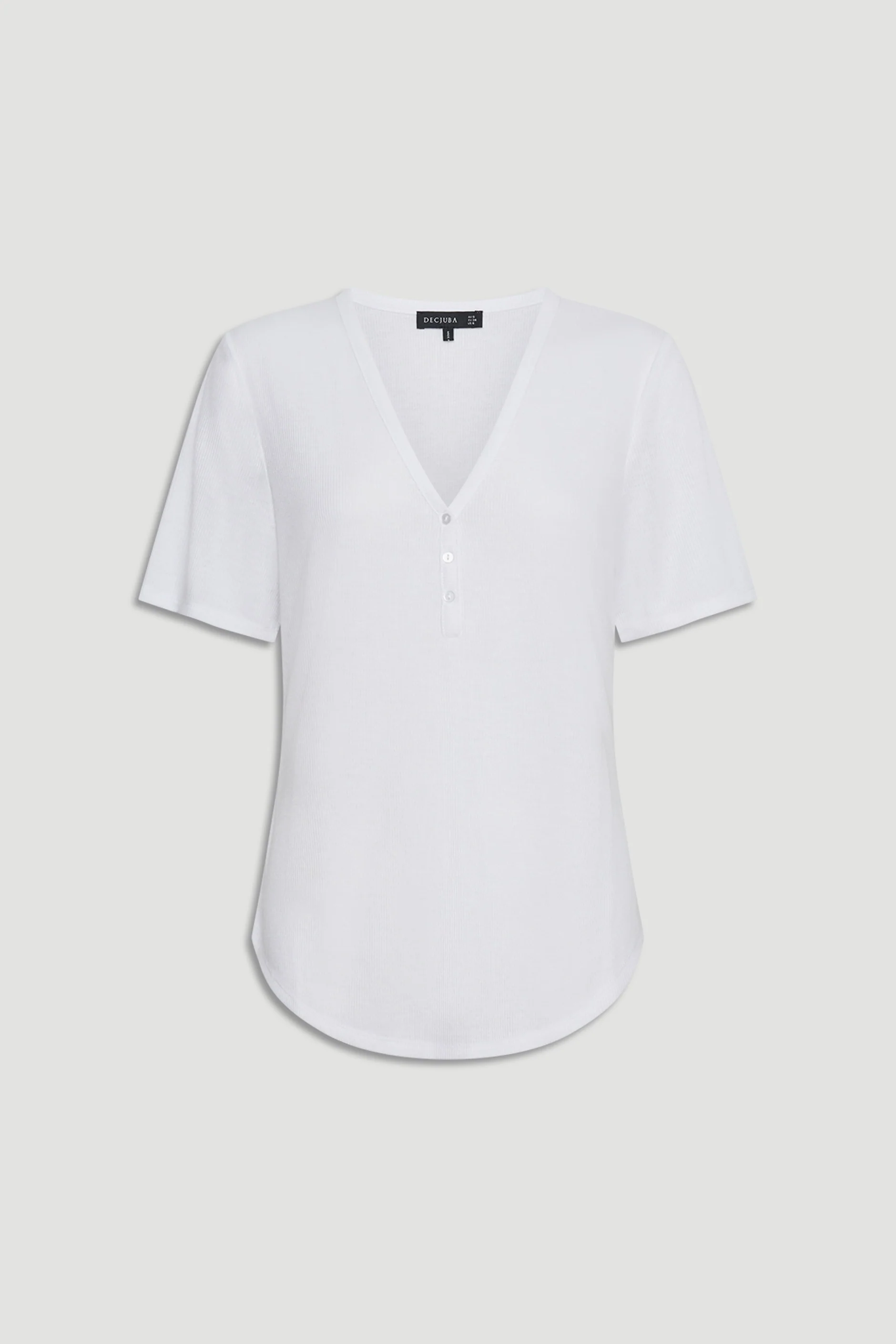 Short Sleeve Henley Top - Image 4