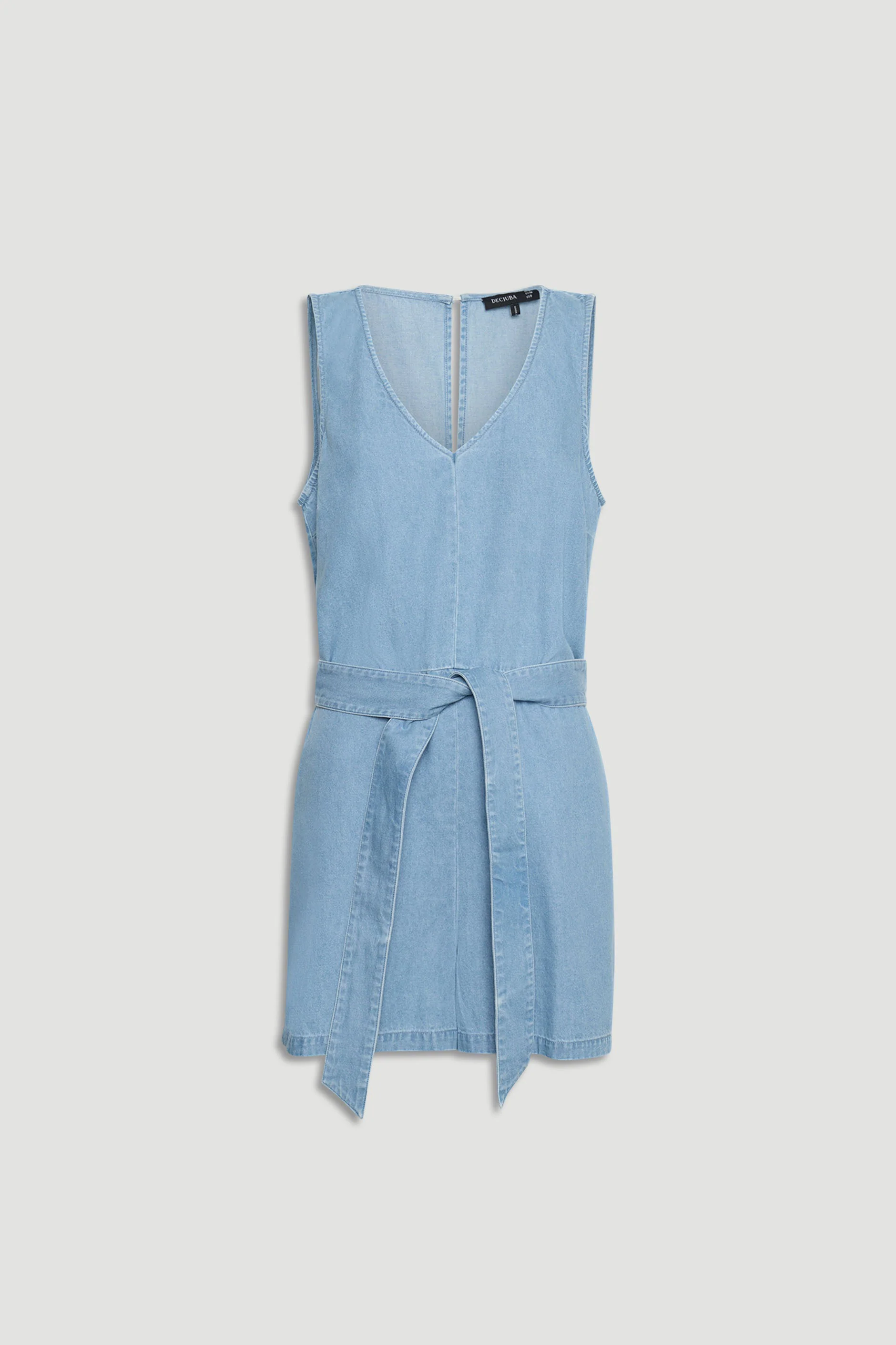 Sia Denim Sleeveless Playsuit - Image 4