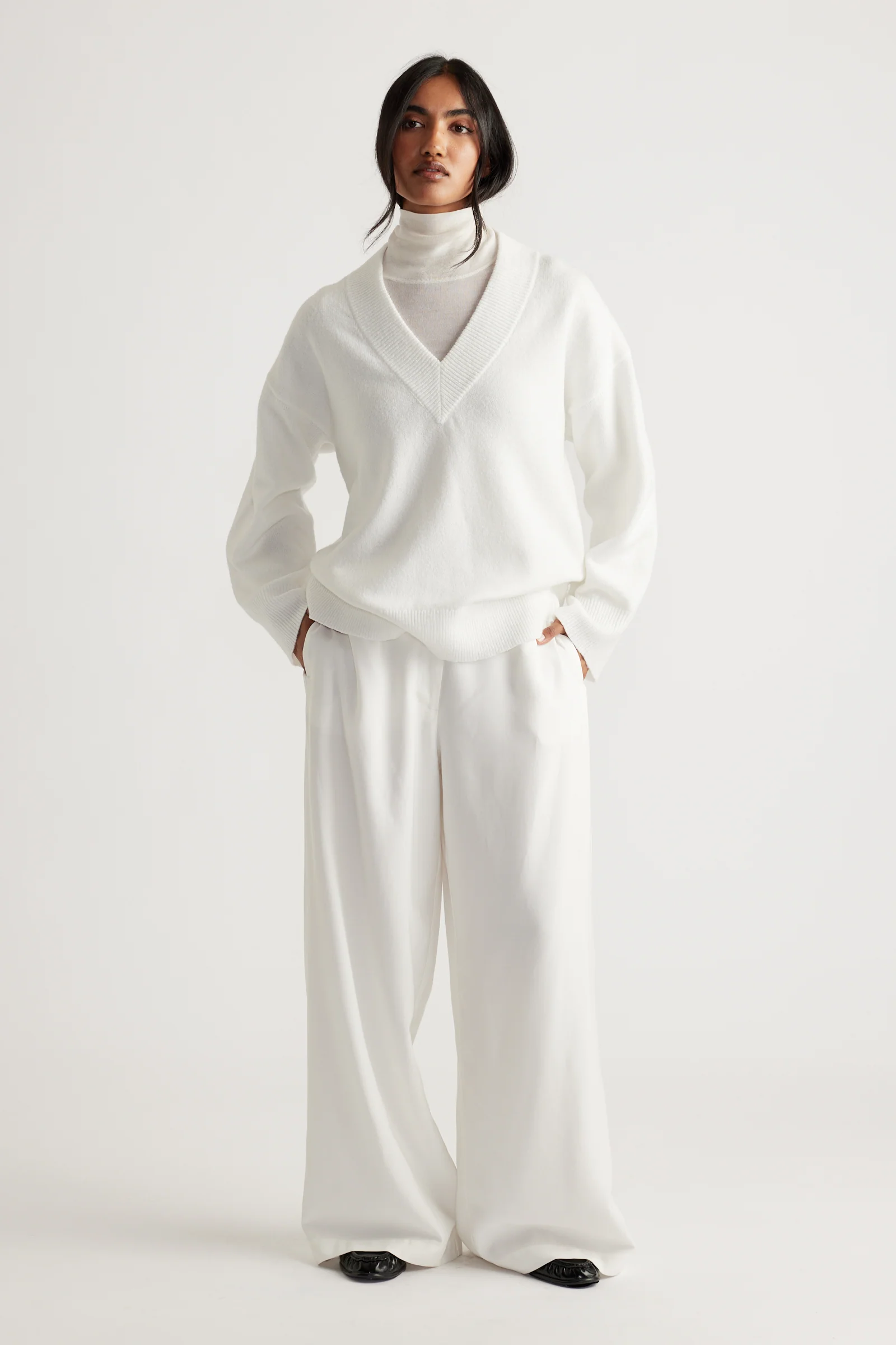 Skyler V Neck Knit Jumper
