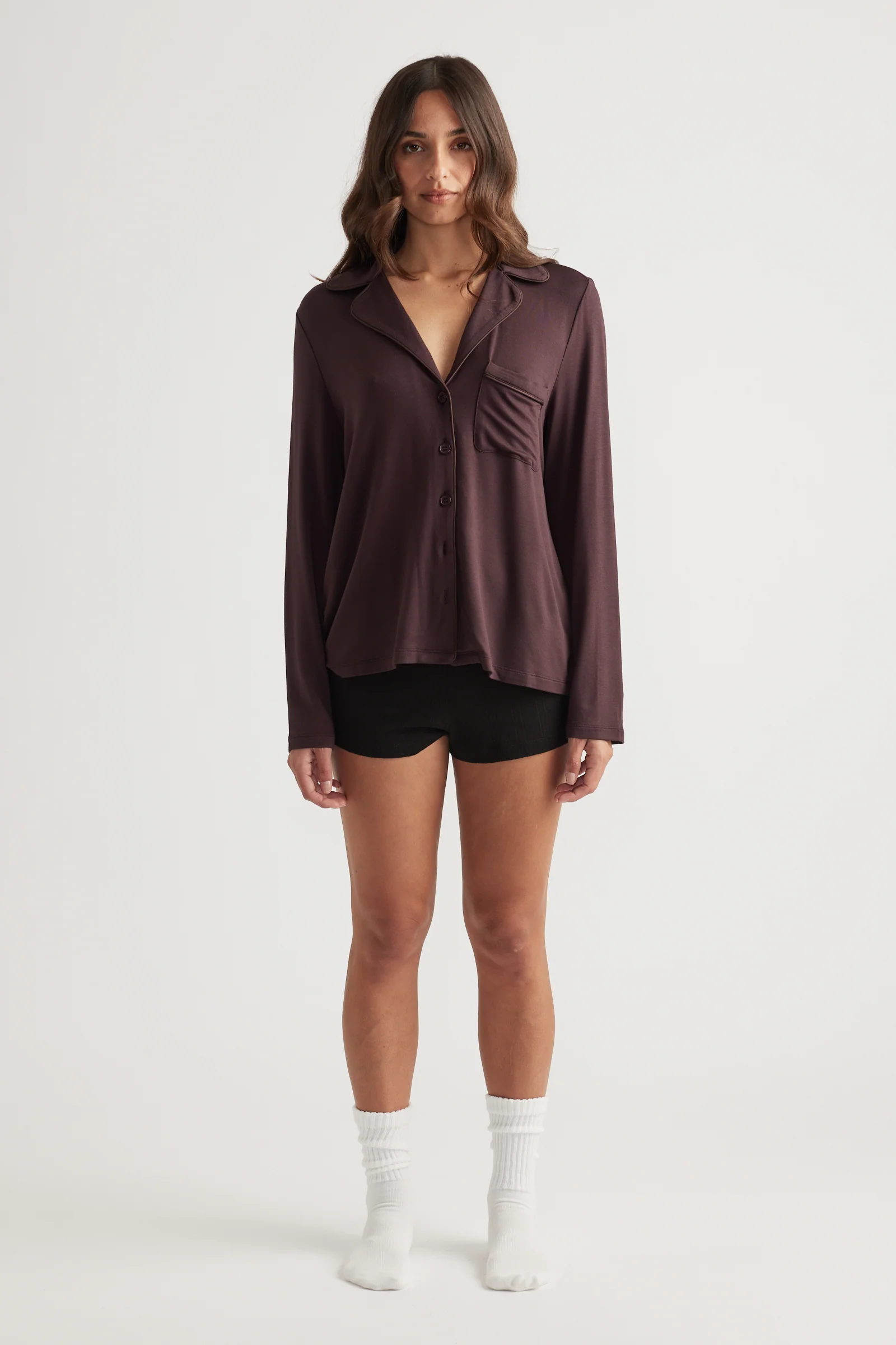 Sleep Button Through Shirt