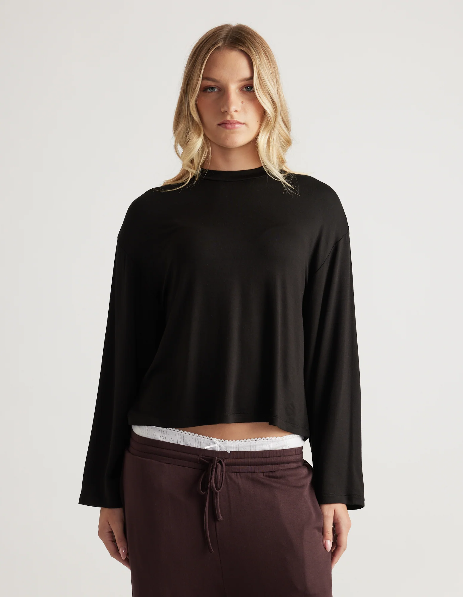Sleep Jersey Long Sleeve Top - Image 2