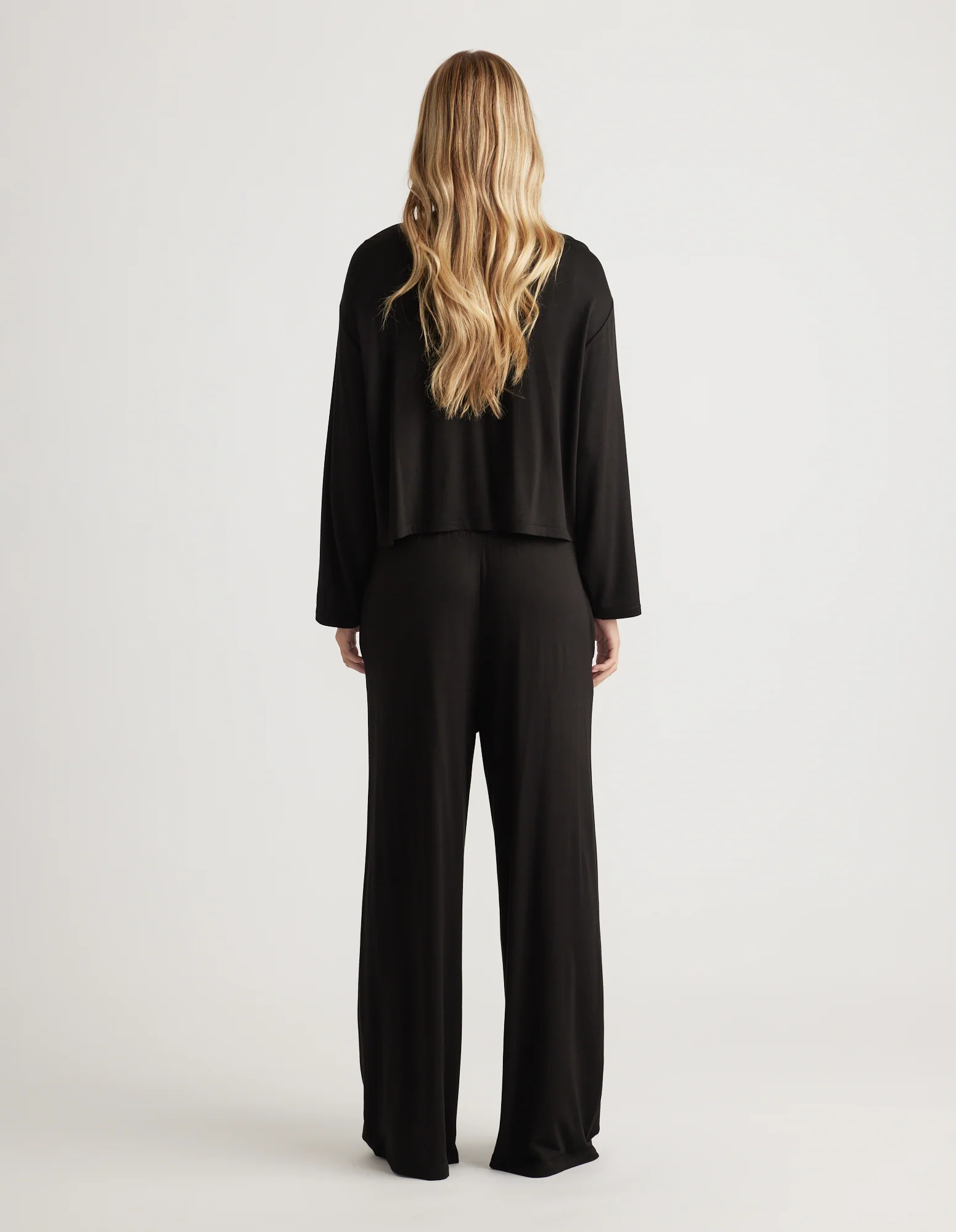 Sleep Jersey Wide Leg Pant - Image 3