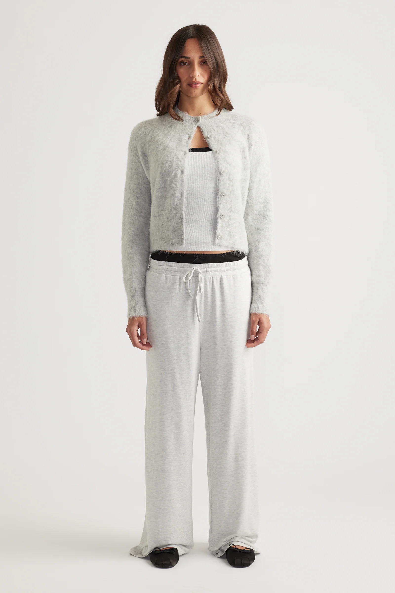 Sleep Jersey Wide Leg Pant