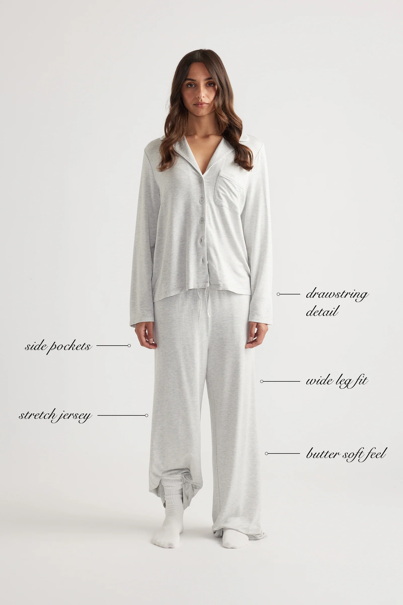 Sleep Jersey Wide Leg Pant - Image 5