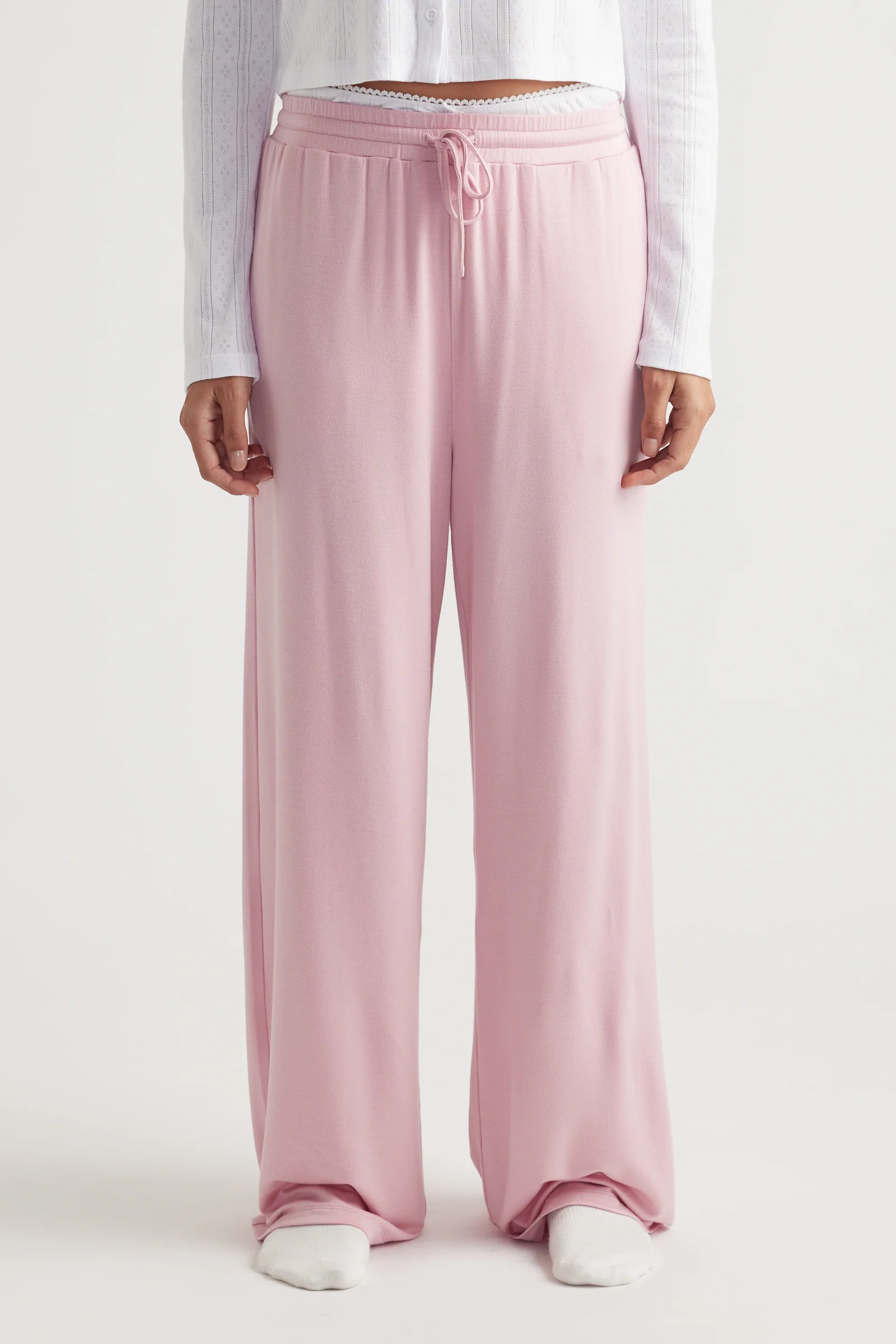 Sleep Jersey Wide Leg Pant - Image 2