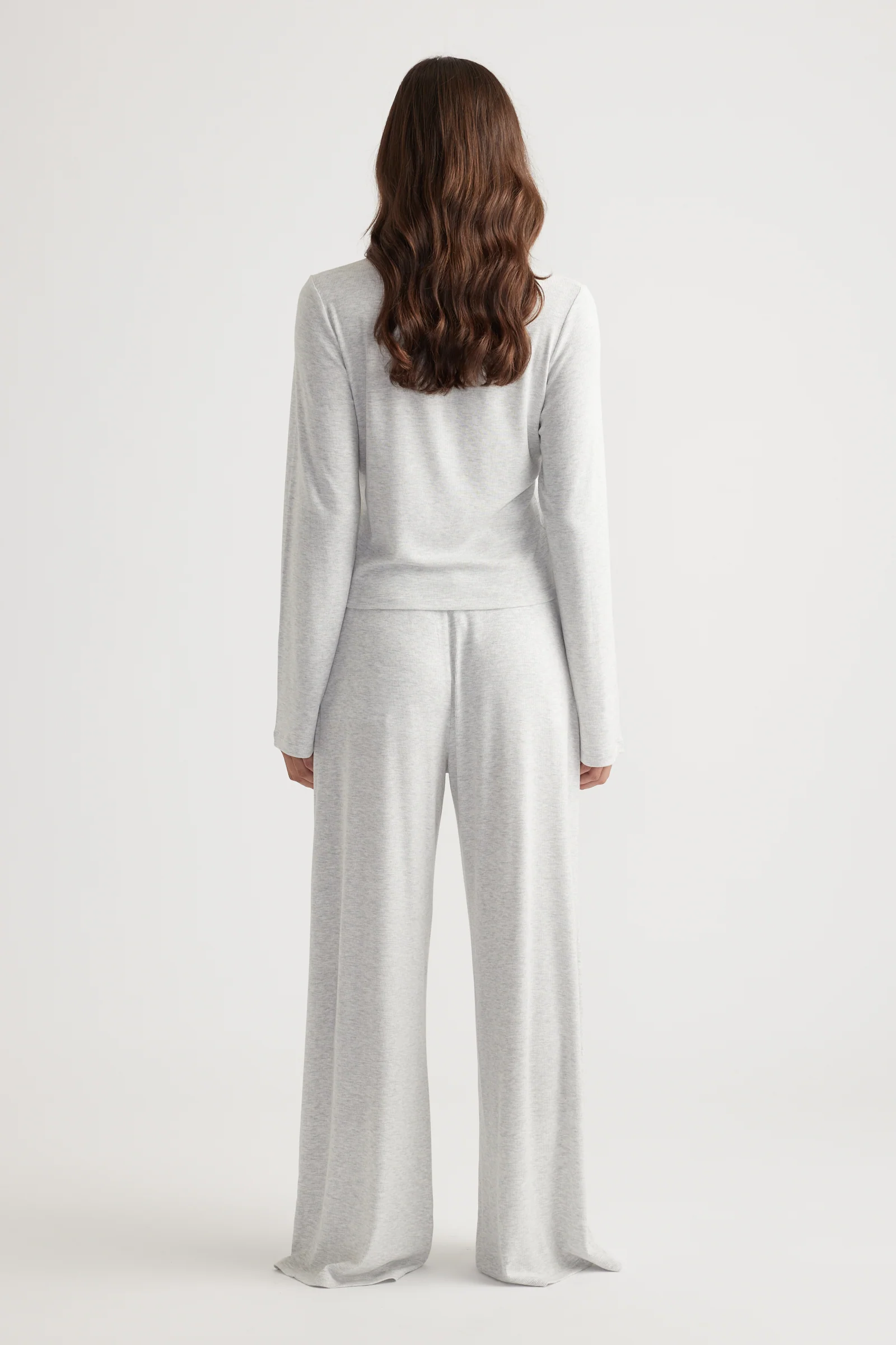 Sleep Long Sleeve Ribbed Top - Image 3