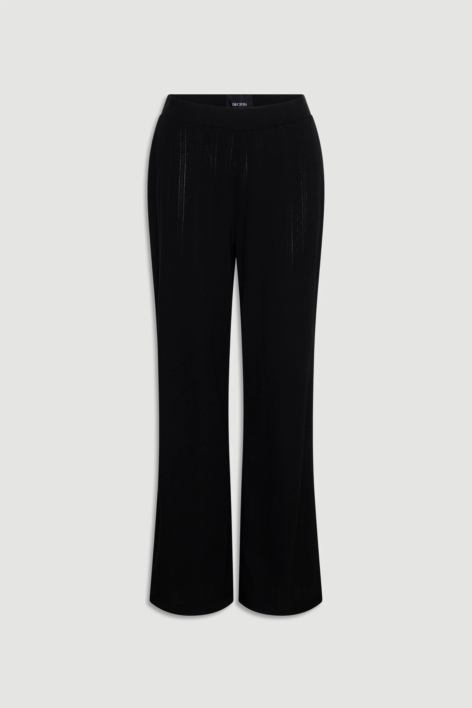 Sleep Pointelle Wide Leg Pants - Image 4
