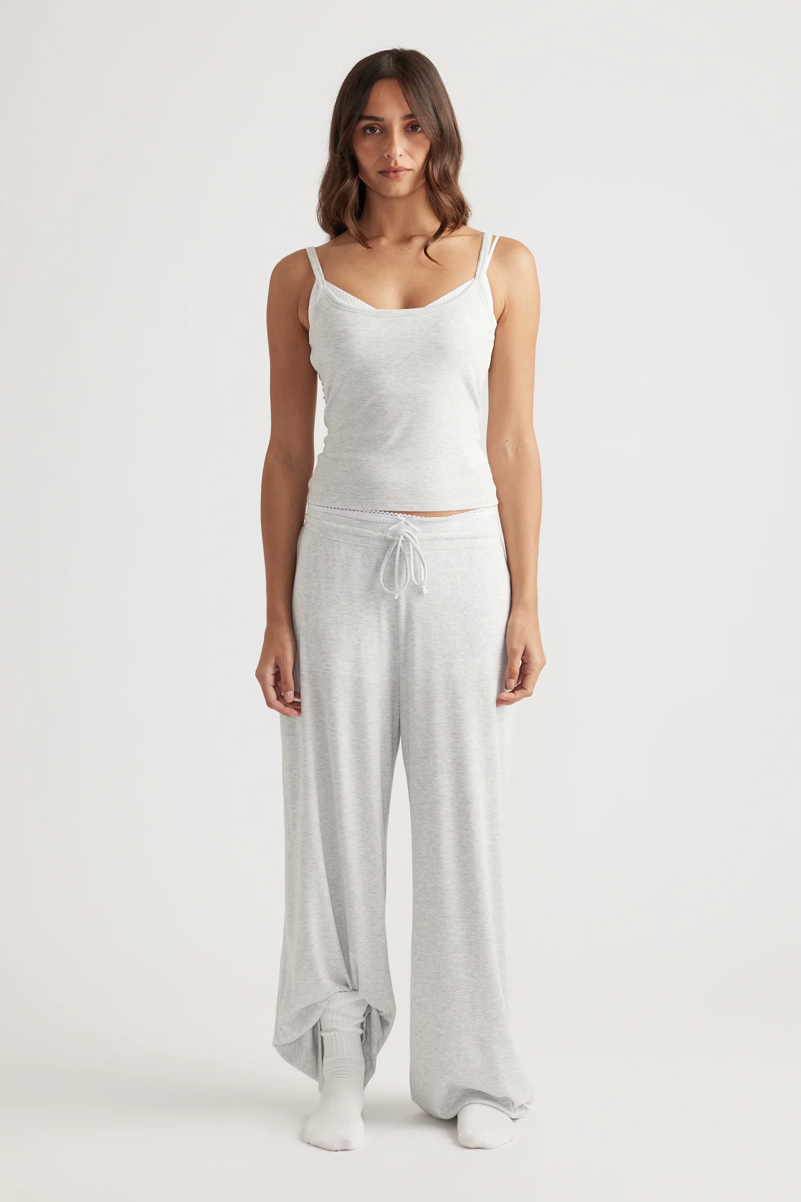 Sleep Ribbed Cami Top