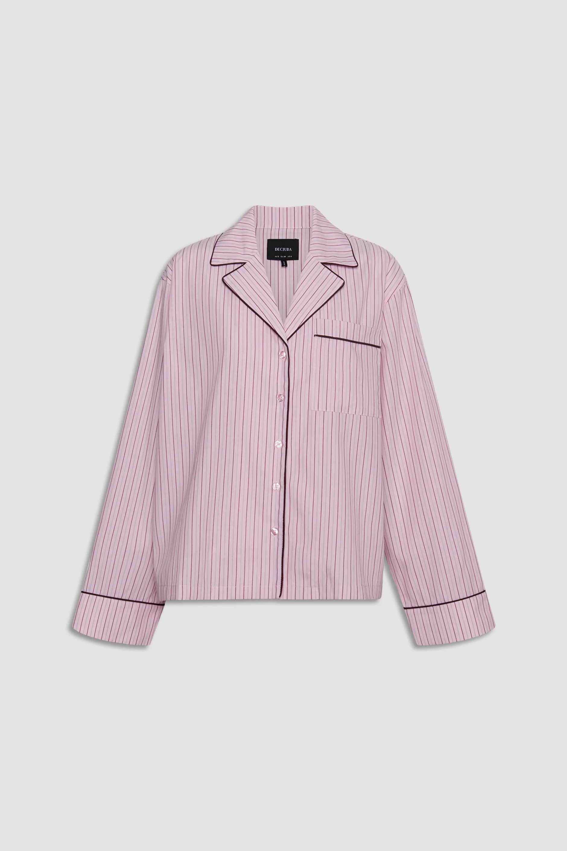 Sleep Woven Long Sleeve Shirt - Image 4