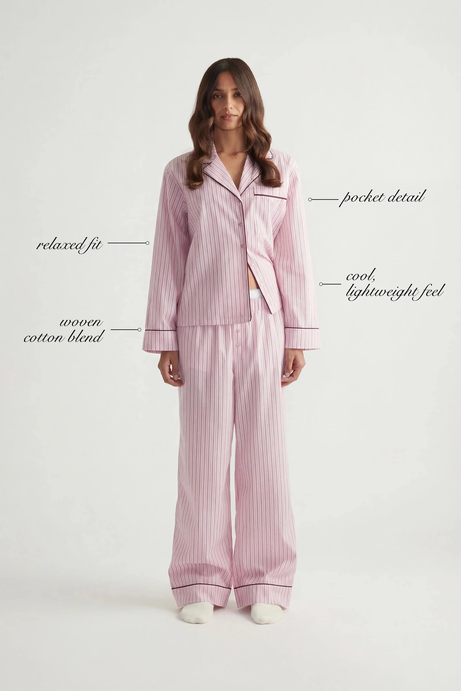 Sleep Woven Long Sleeve Shirt - Image 5