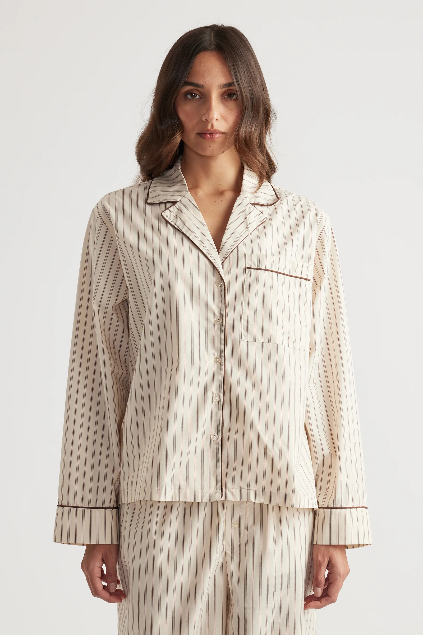Sleep Woven Long Sleeve Shirt - Image 2