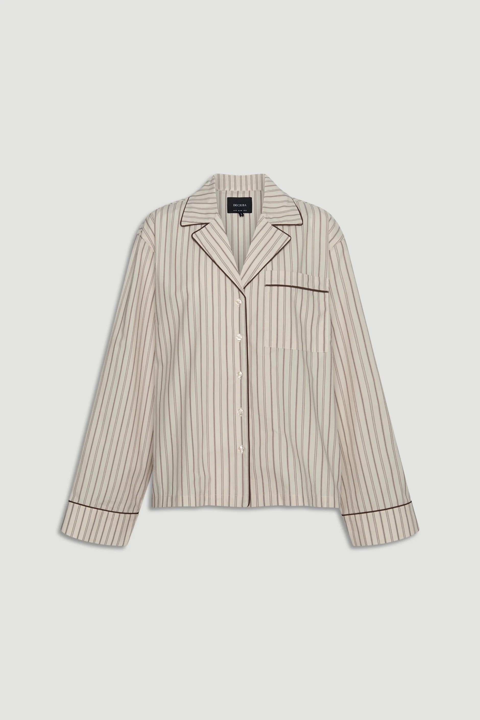 Sleep Woven Long Sleeve Shirt - Image 5