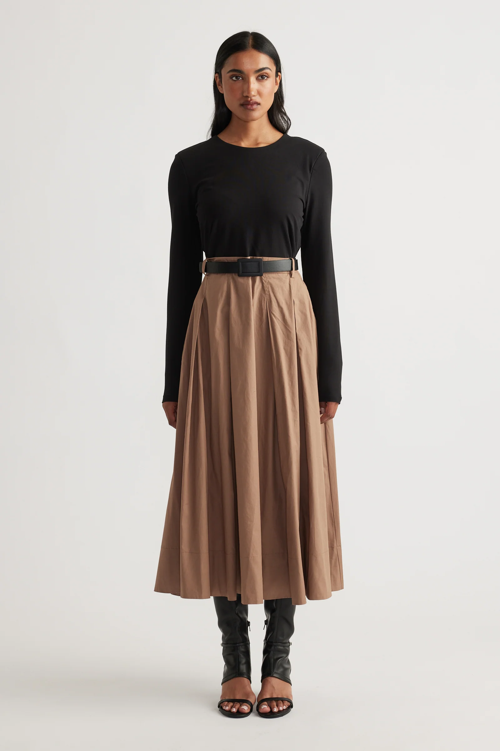 Sloane Long Sleeve Midi Dress