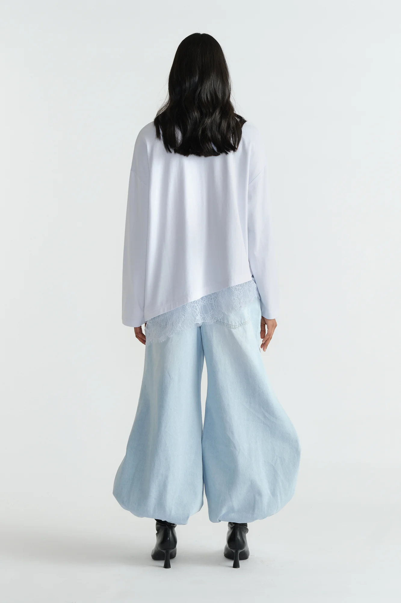 Sofia Lace Trim Long Sleeve - Image 3