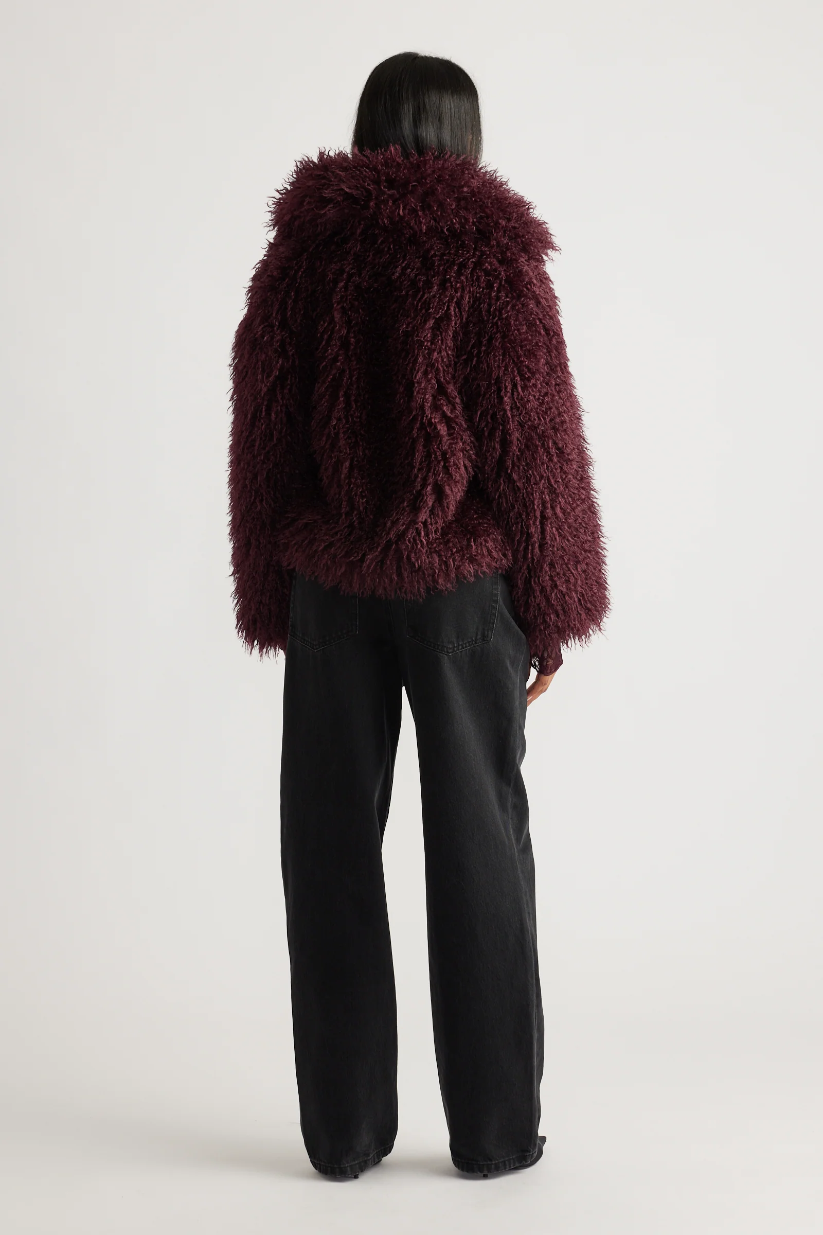Sophia Faux Fur Jacket - Image 3