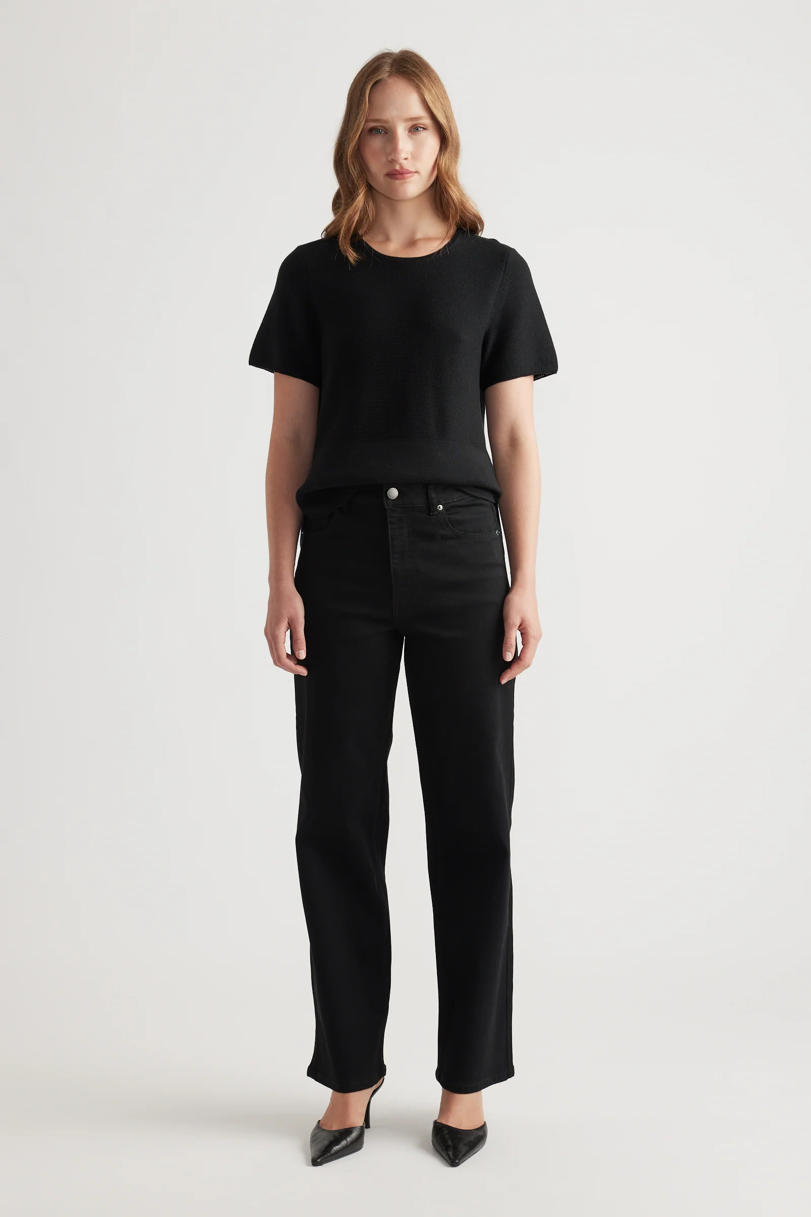 Sophia Stretch Straight Jean - Image 3