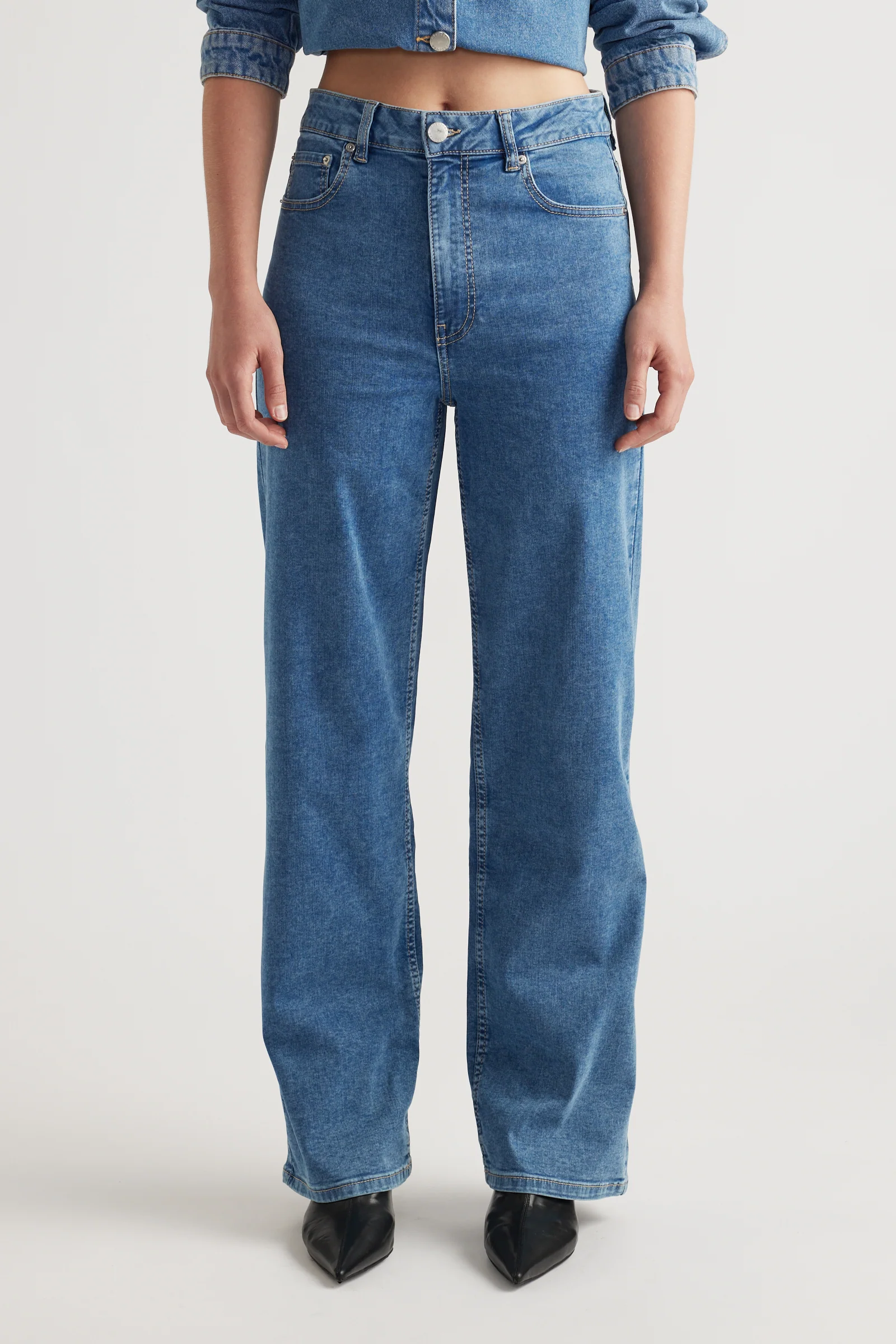 Sophia Stretch Straight Jean - Image 2