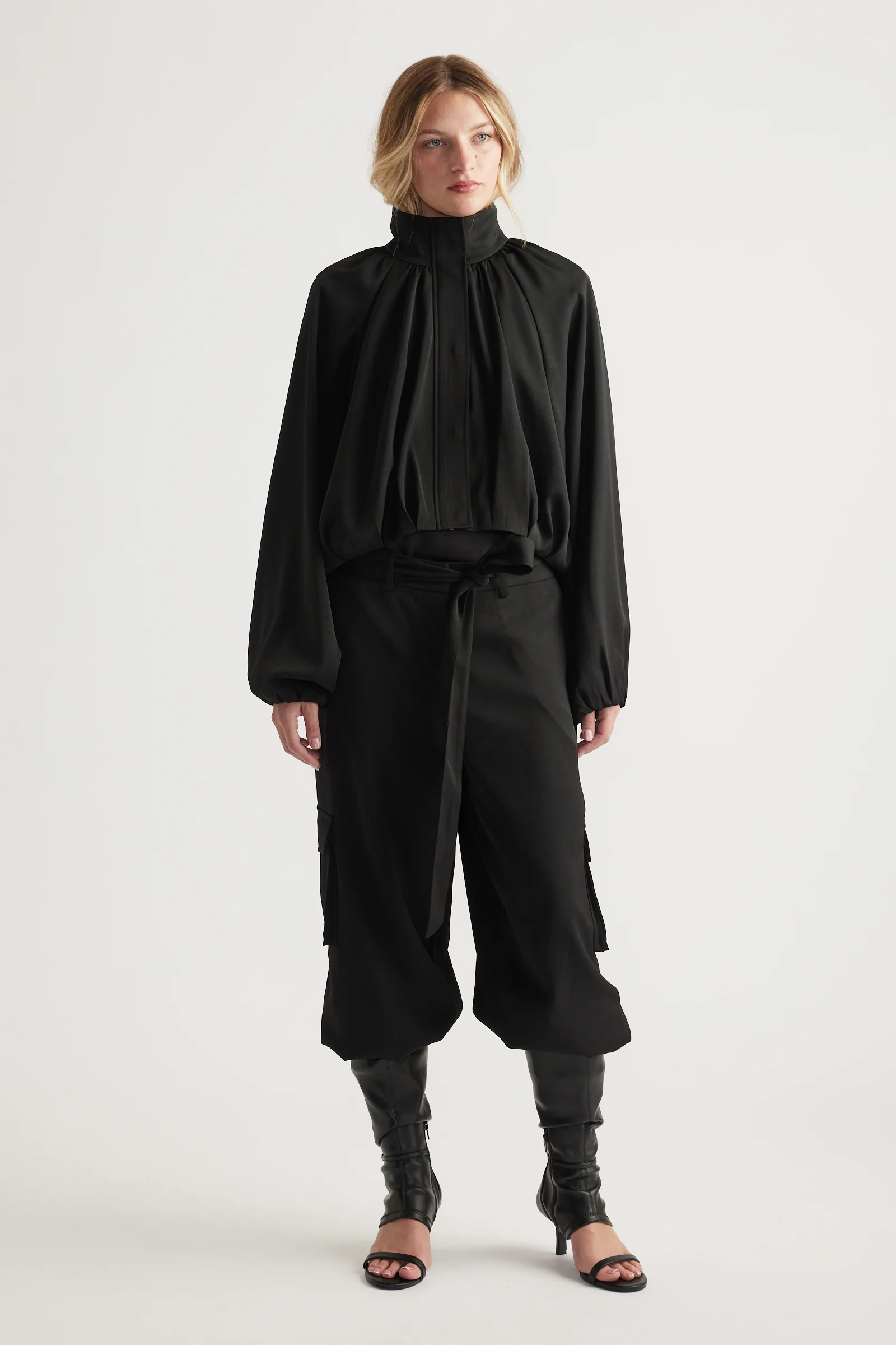 Stella Satin Bubble Jacket - Image 2