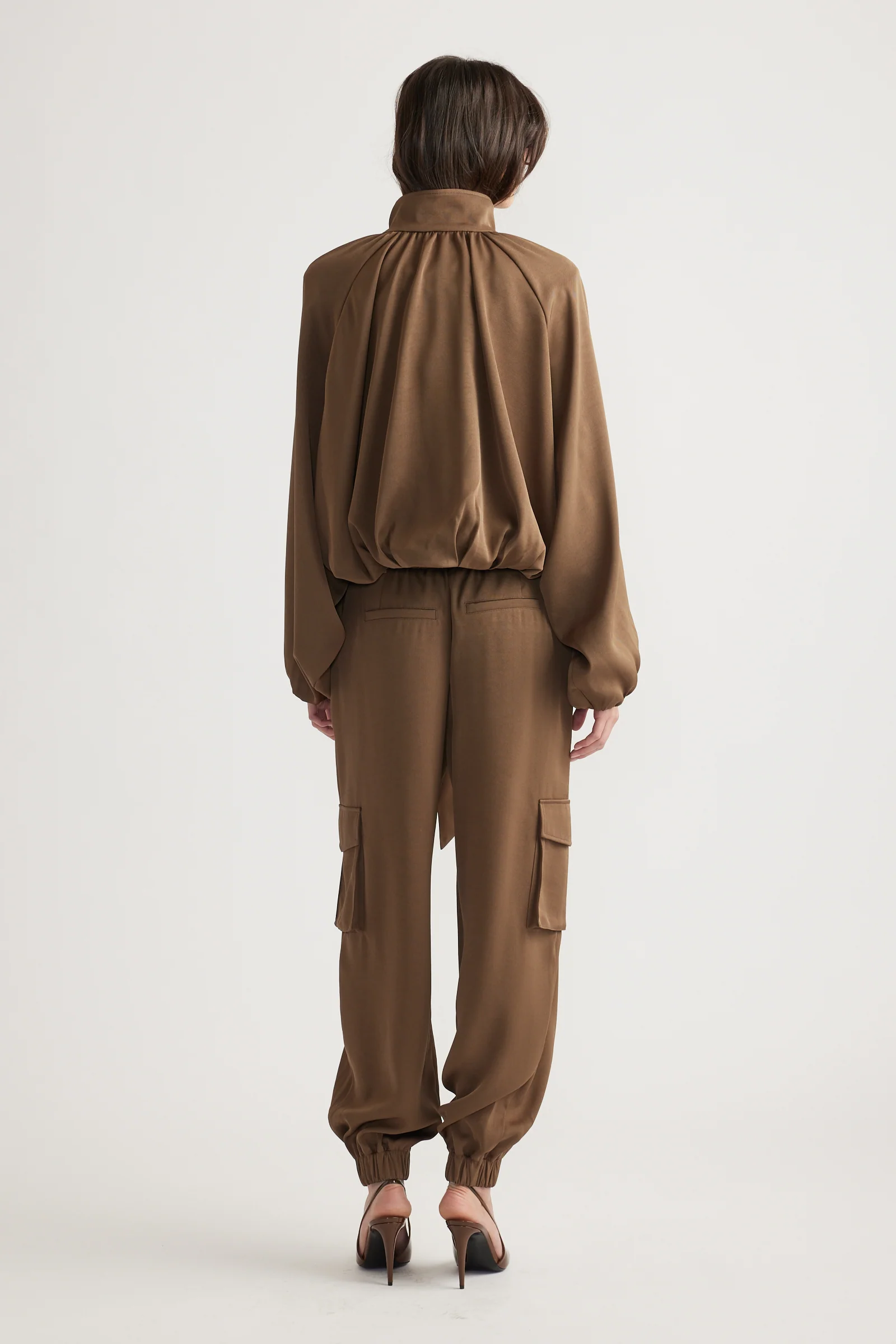 Stella Satin Bubble Jacket - Image 3