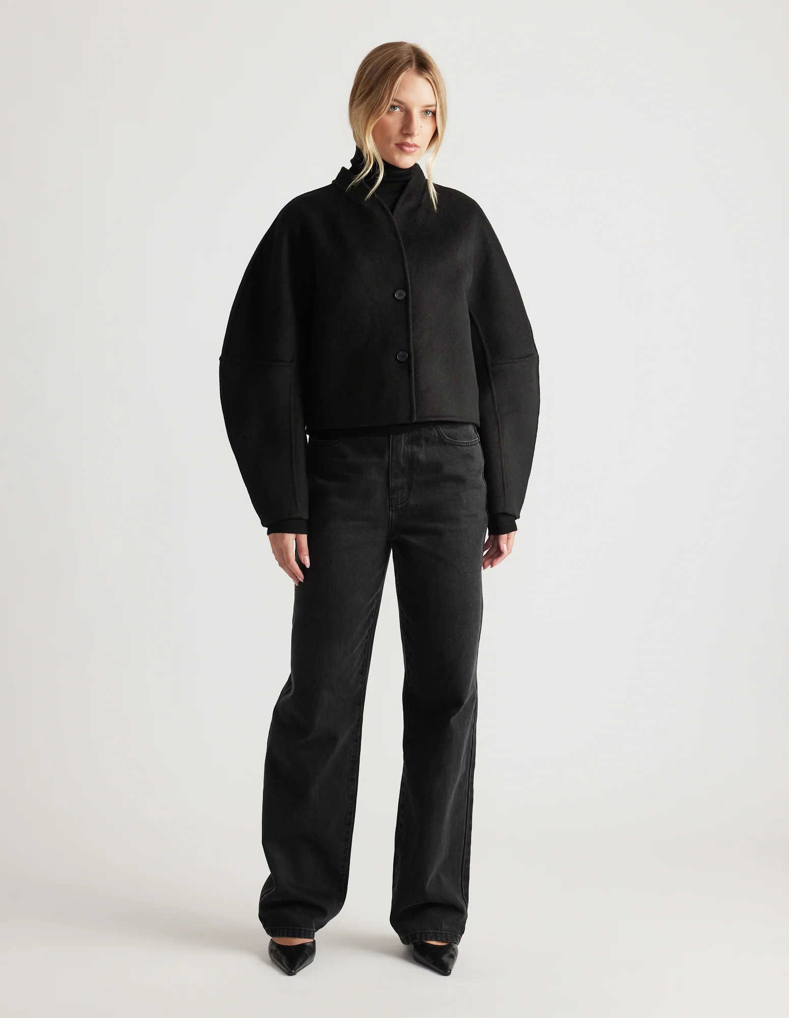 Stevie Barrel Sleeve Jacket
