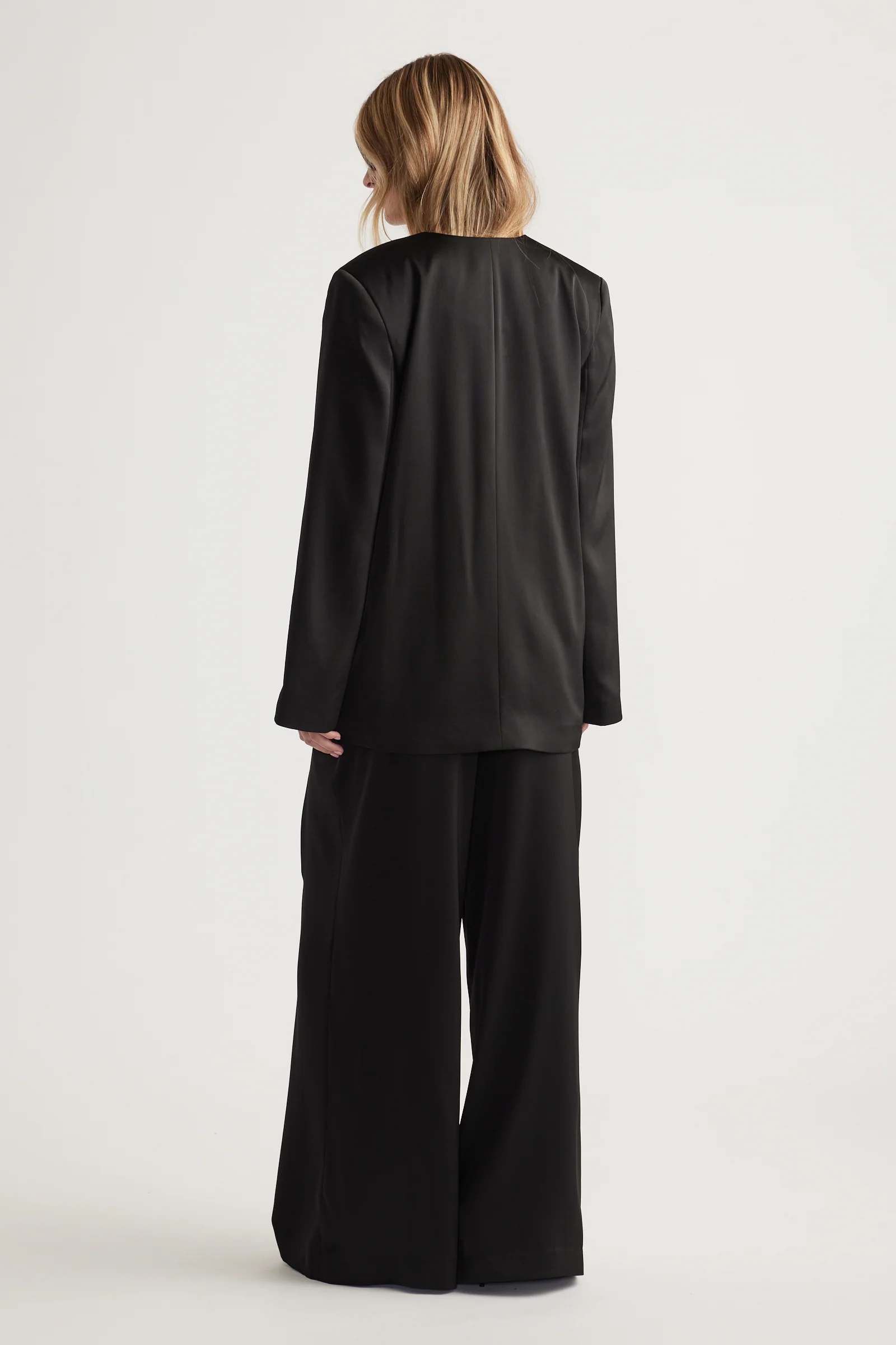 Sidney Satin Blazer - Image 3
