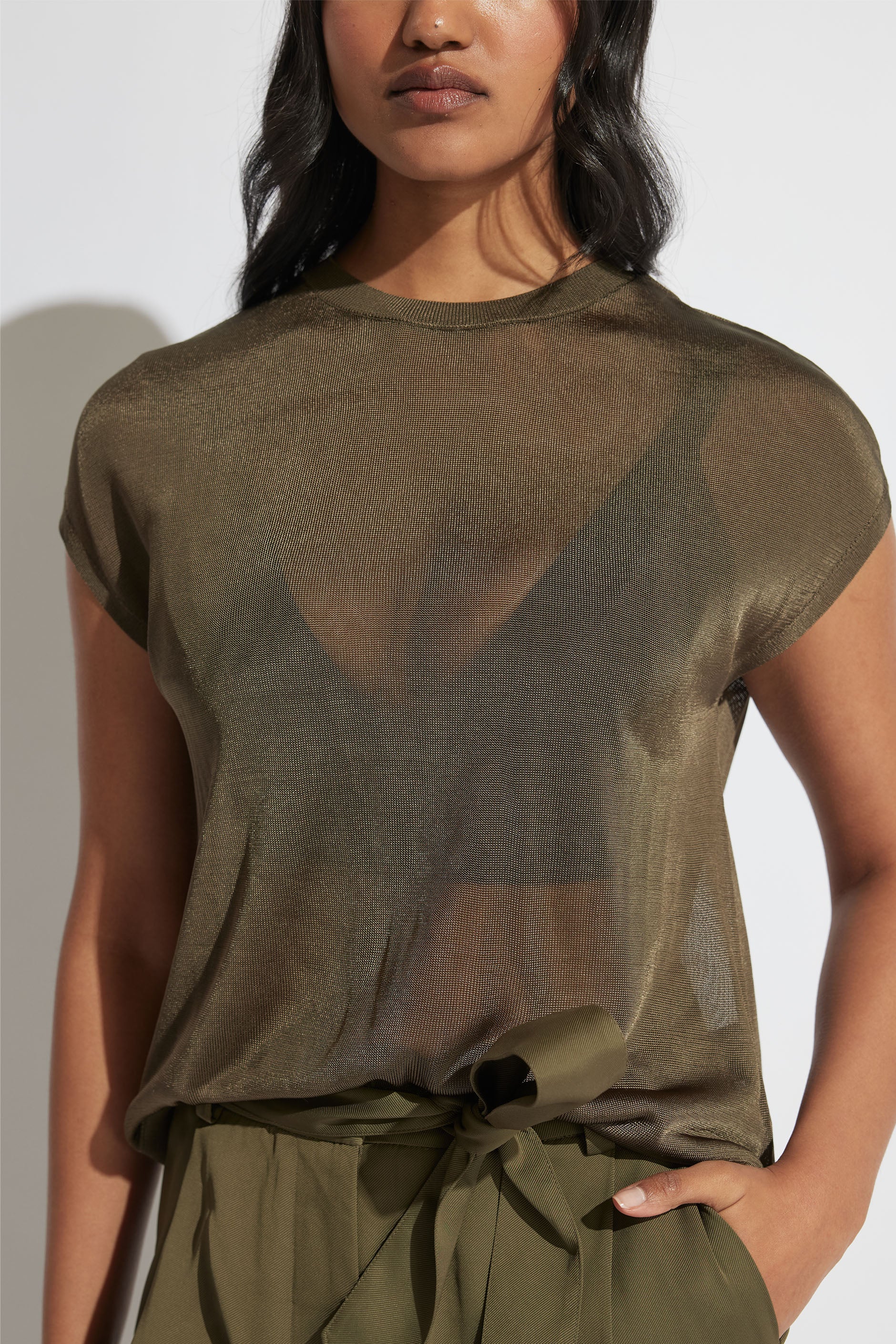 Tatum Knit Tee - Image 2