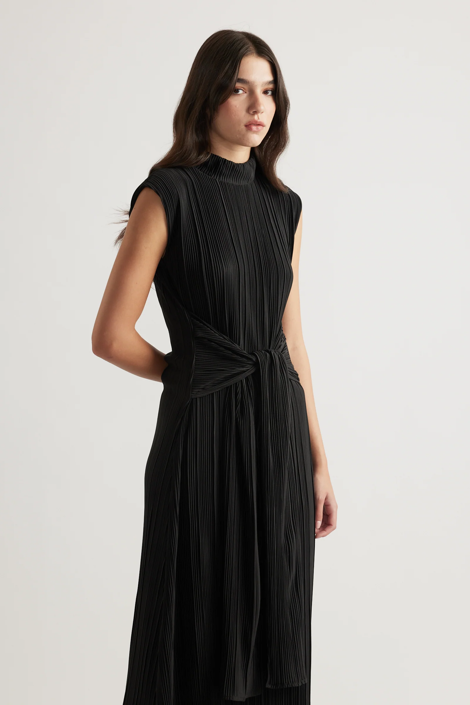 Taylor Tie Waist Maxi Dress - Image 2