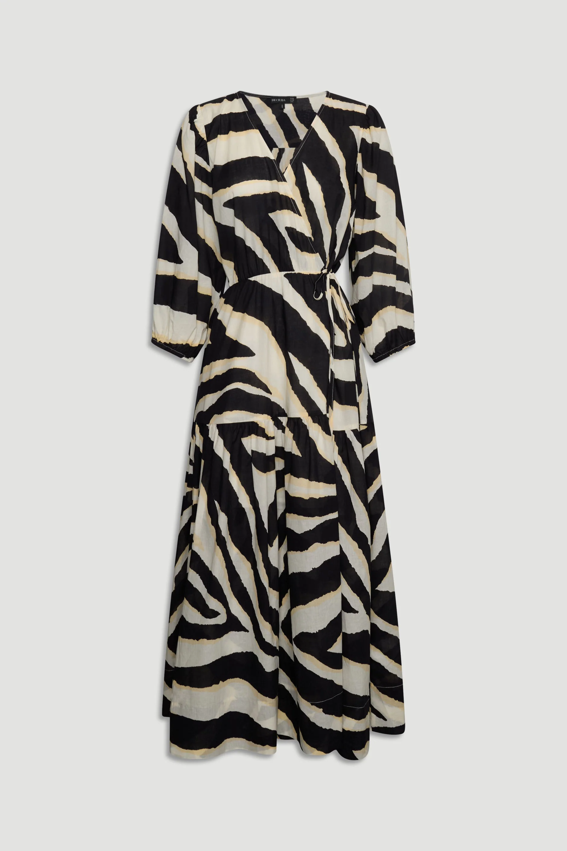 Tegan Midi Wrap Dress - Image 4