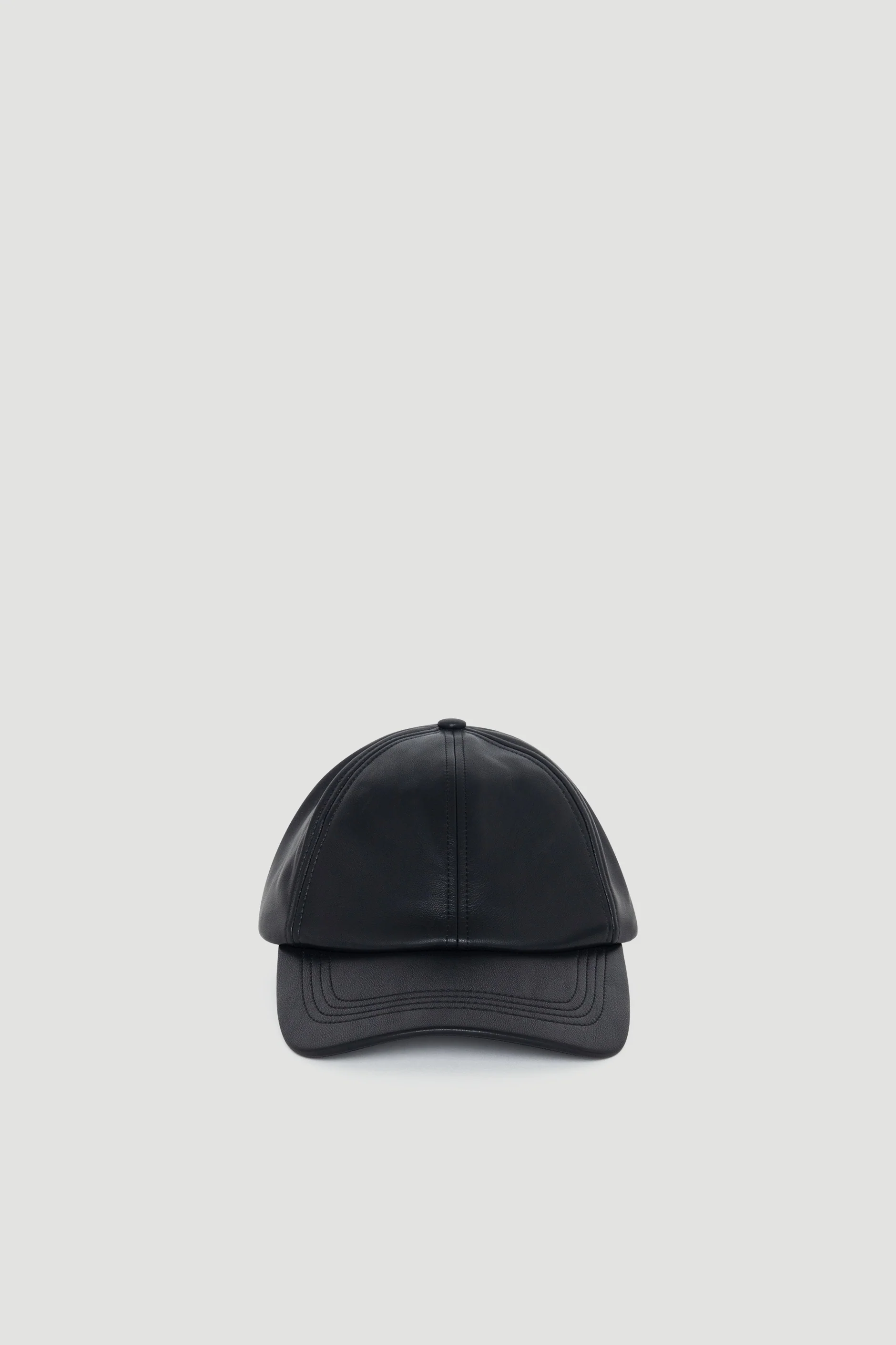 Tessa Faux Leather Cap - Image 2