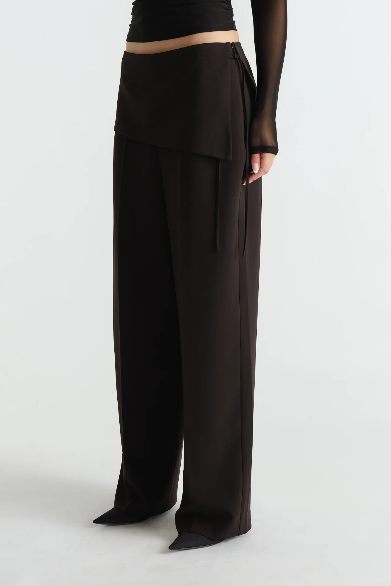 Toni Foldover Tailored Pant - Image 2