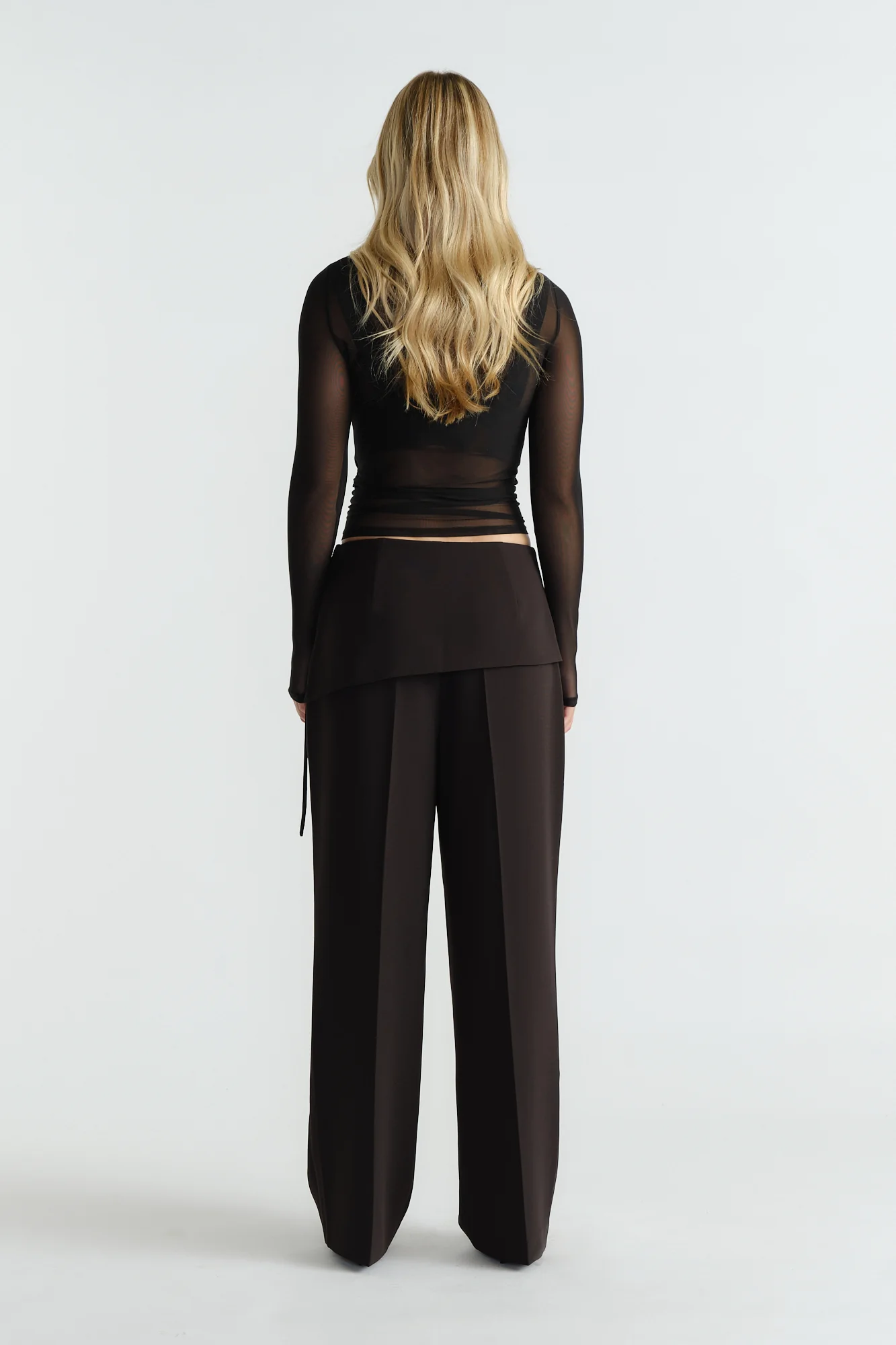 Toni Foldover Tailored Pant - Image 3