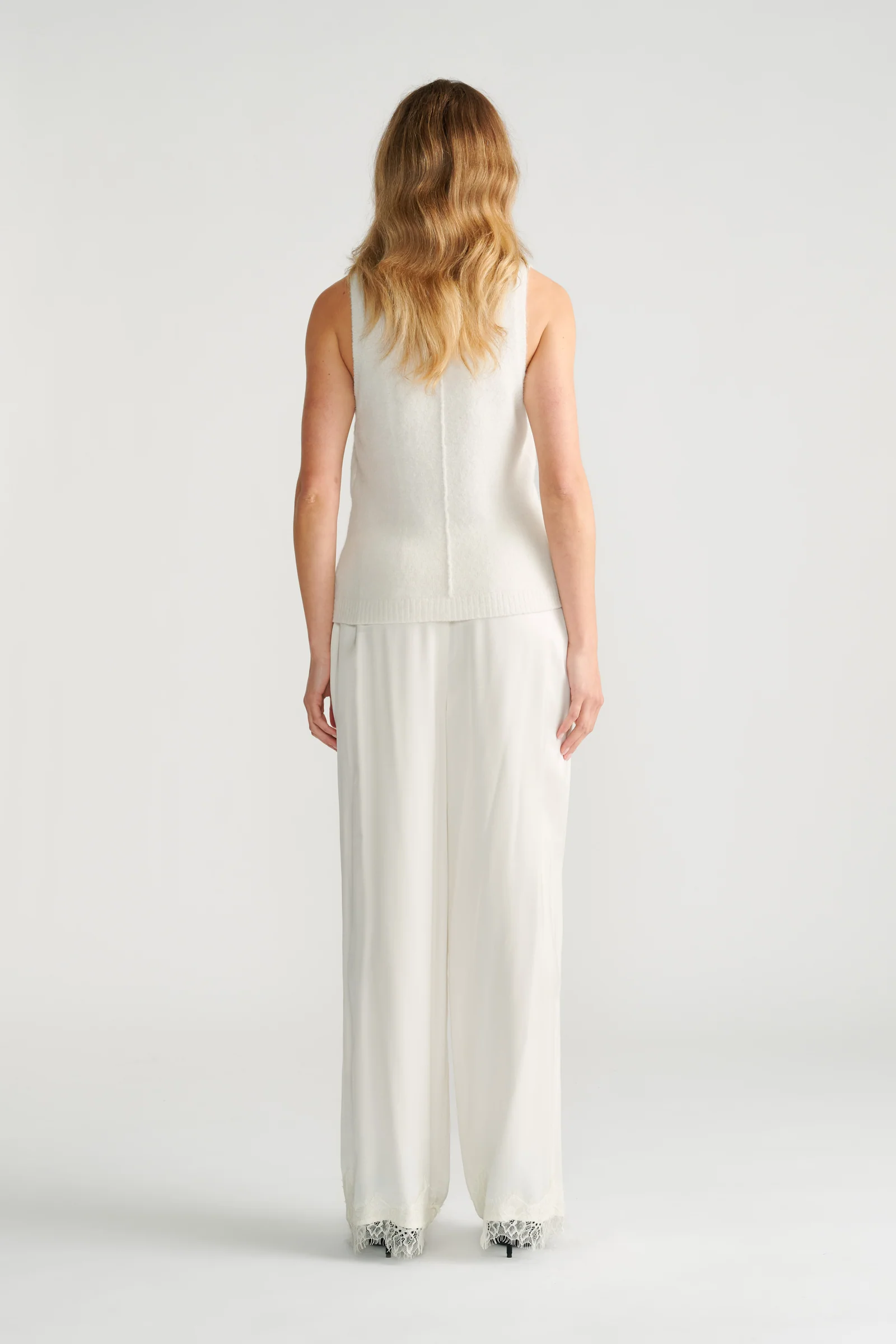 Tyla Fluffy Knit Tank - Image 3