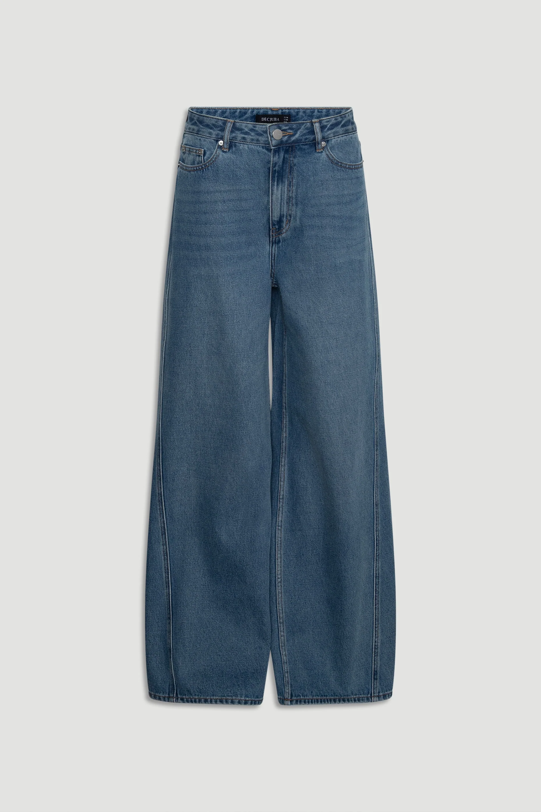 Vada High Rise Wide Jeans - Image 4