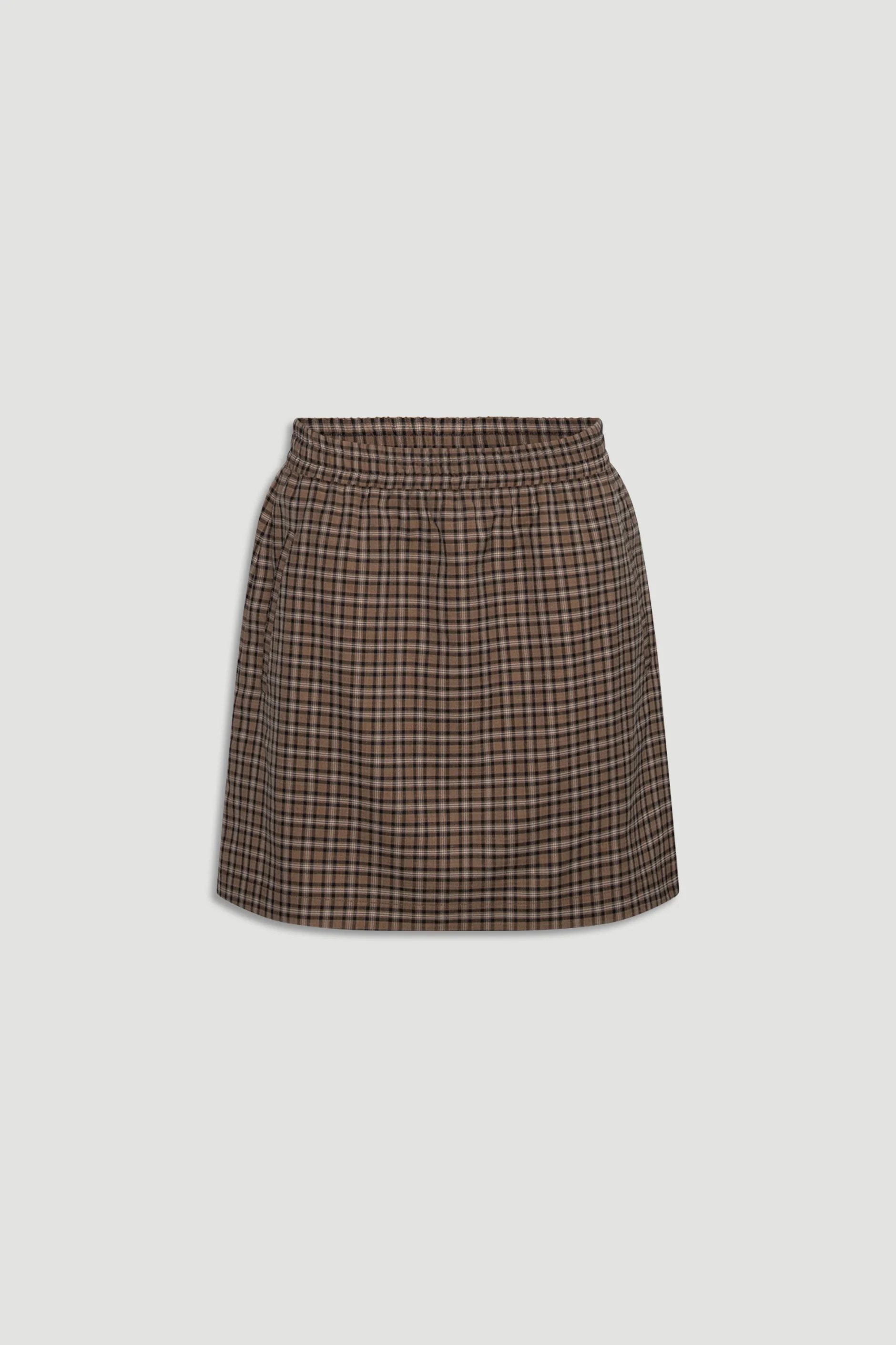 Violet Check Mini Skirt - Image 4