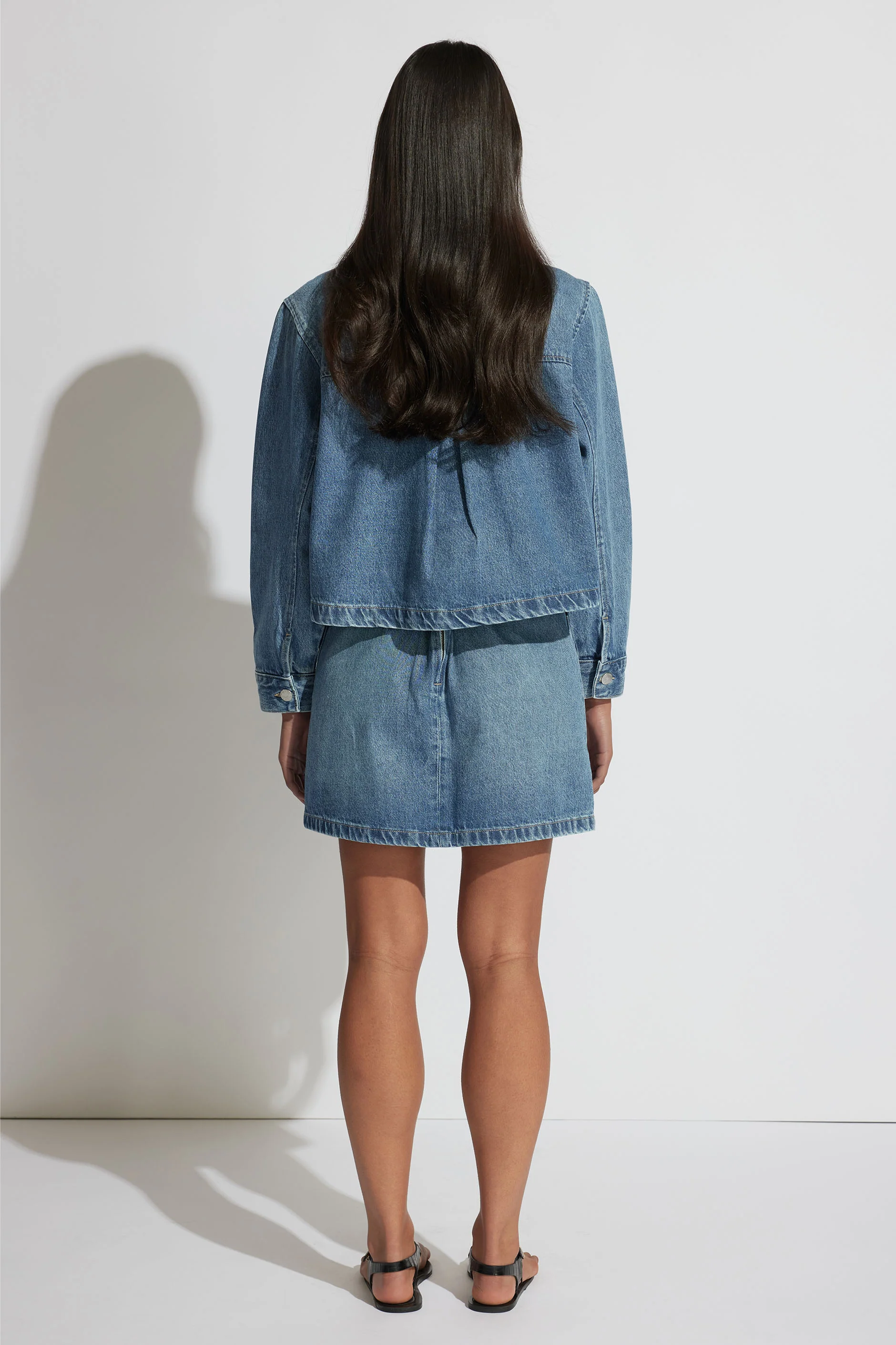 Whitney Denim Skirt - Image 3