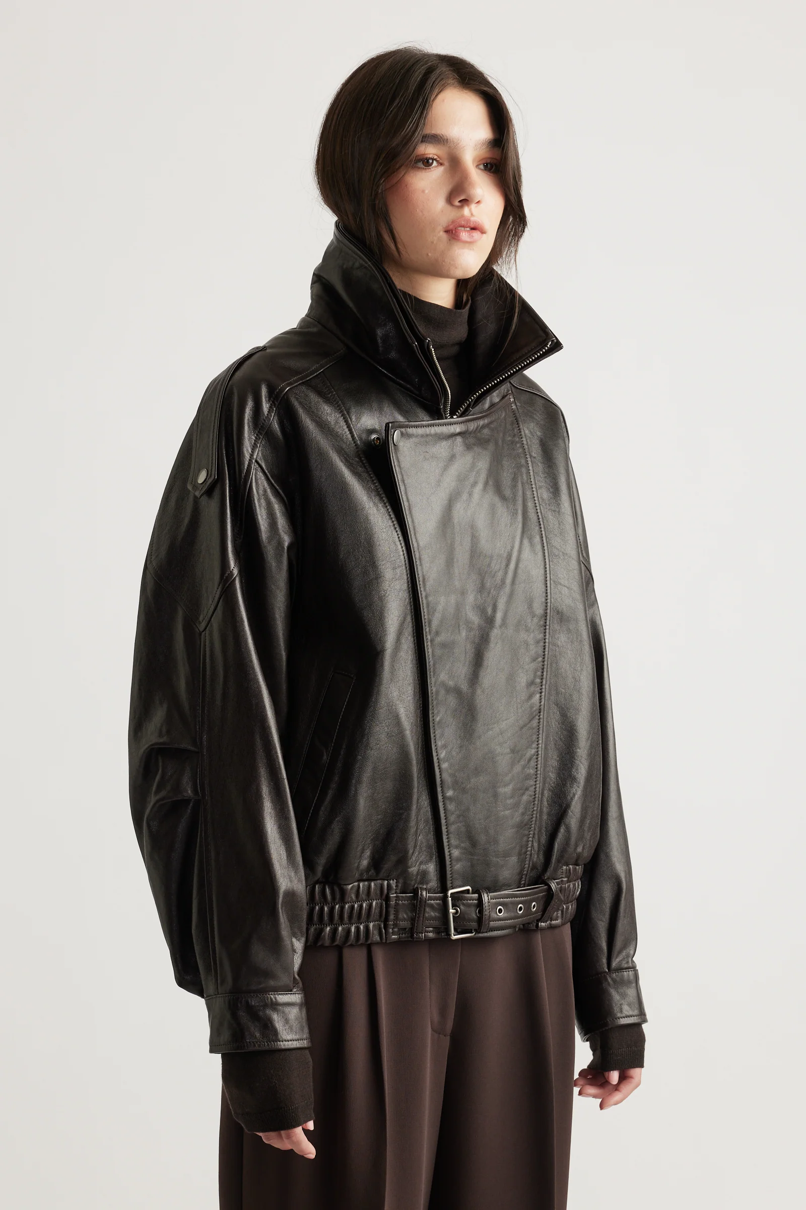 Willow Leather Jacket - Image 2