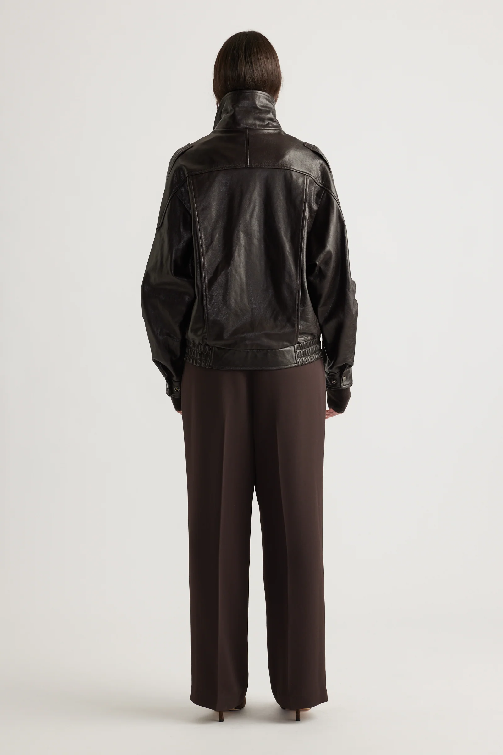 Willow Leather Jacket - Image 3