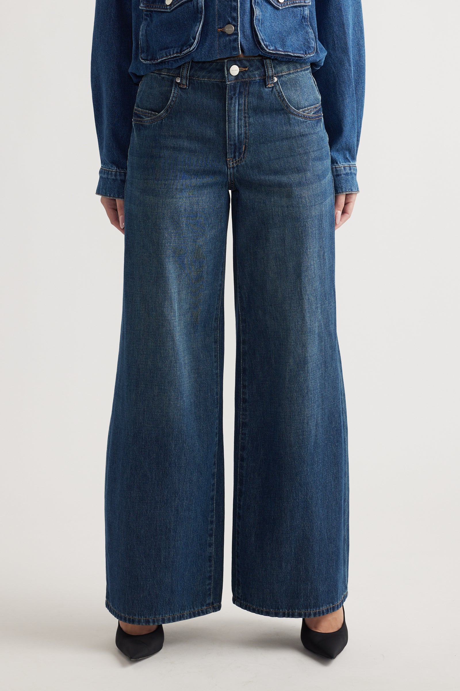 Winnie Super Wide Leg Jean - Image 2