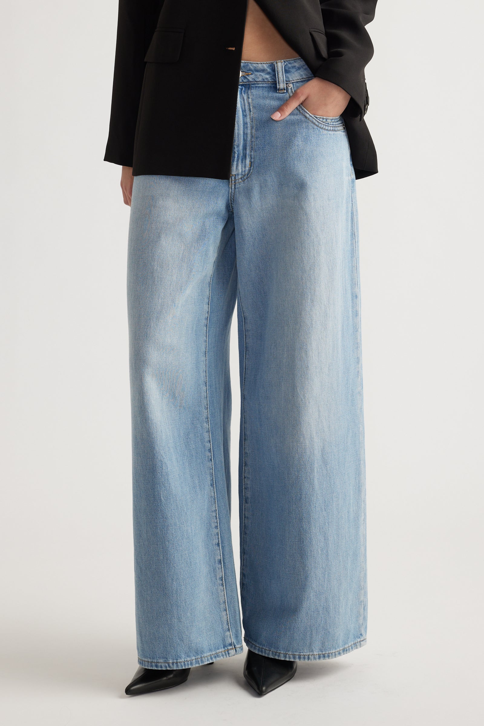 Winnie Super Wide Leg Jean - Image 2