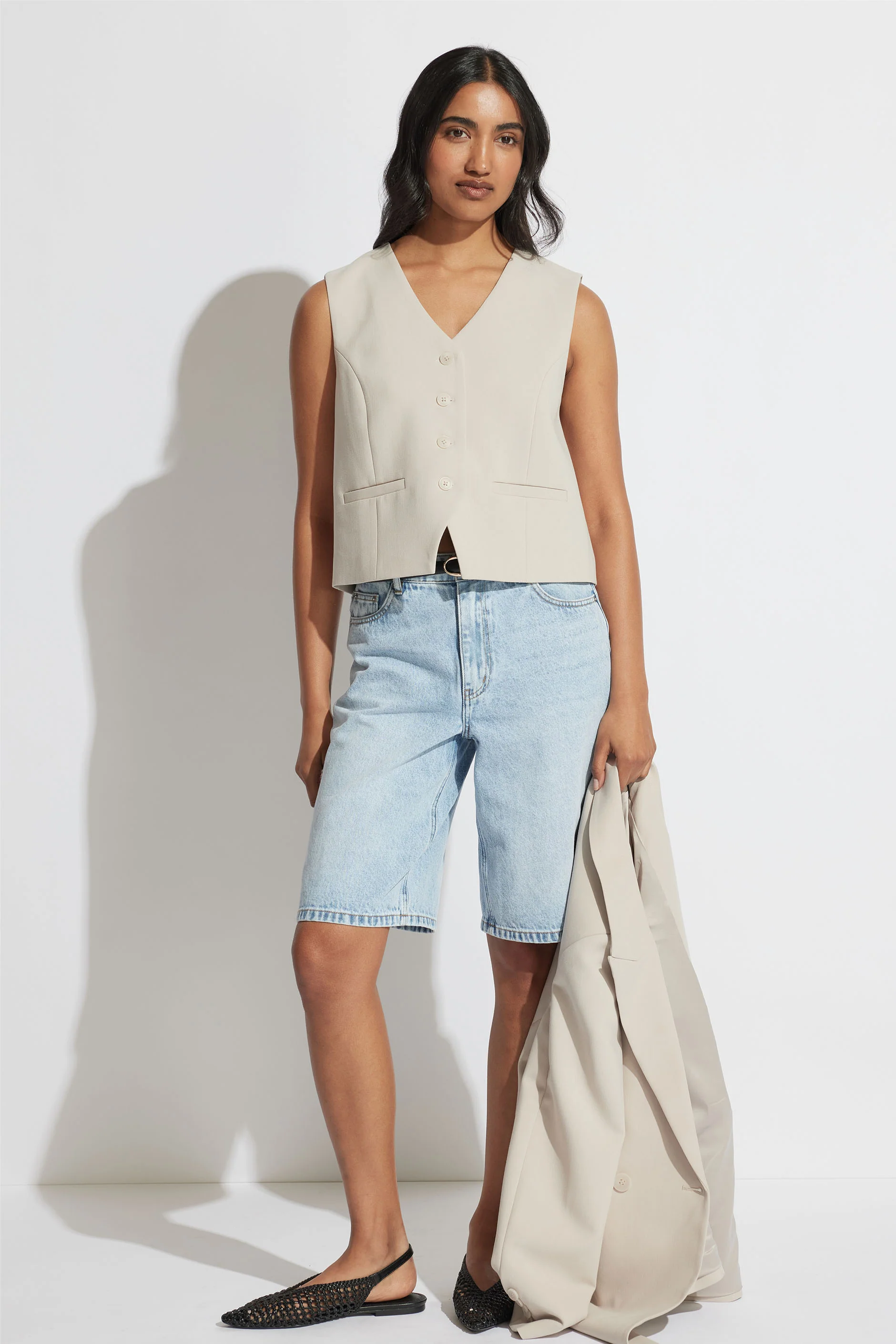Zali Tailored Vest - Image 2